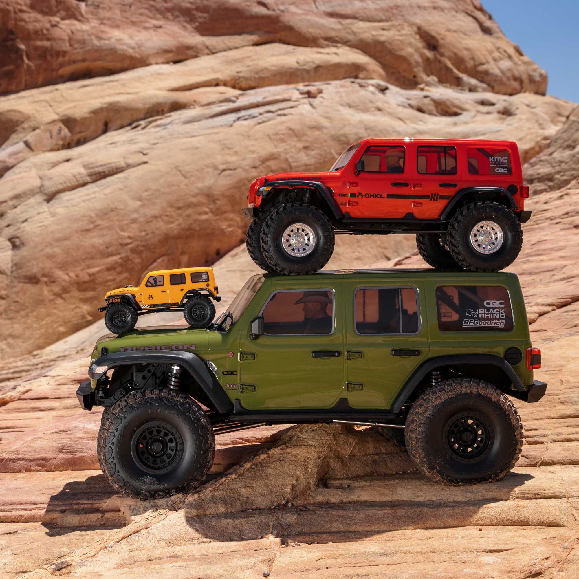 Axial 1/6 SCX6 Jeep JLU Wrangler 4X4 RTR Brushed Rock Crawler, Green