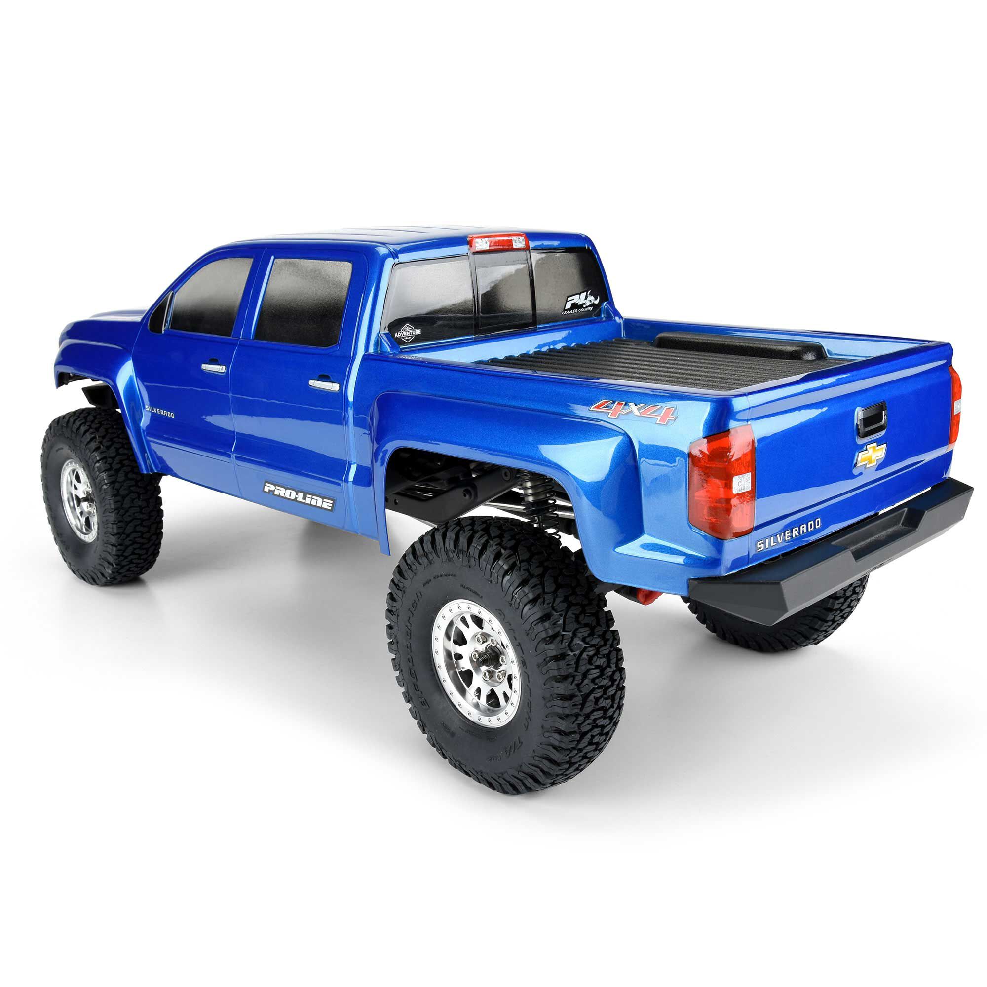 Pro-Line Racing 1/10 2015 Chevrolet Silverado Clear Body 13.9" WB
