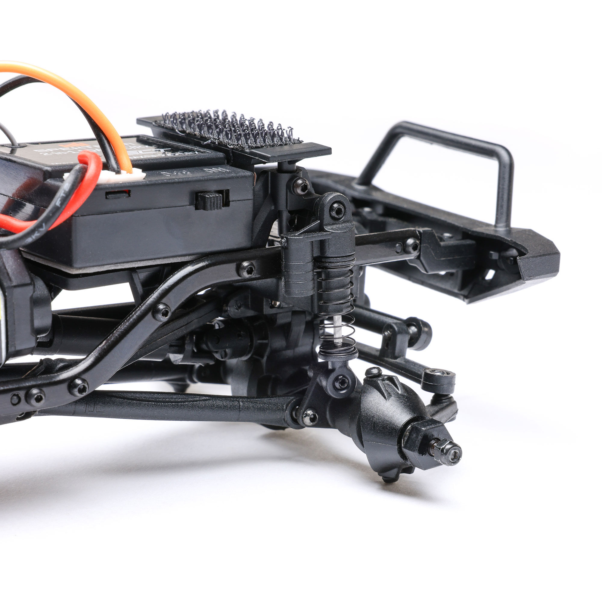 Axial 1/24 SCX24 Base Camp 4X4 RTR Brushed Rock Crawler (Battery & Charger Included), Blue