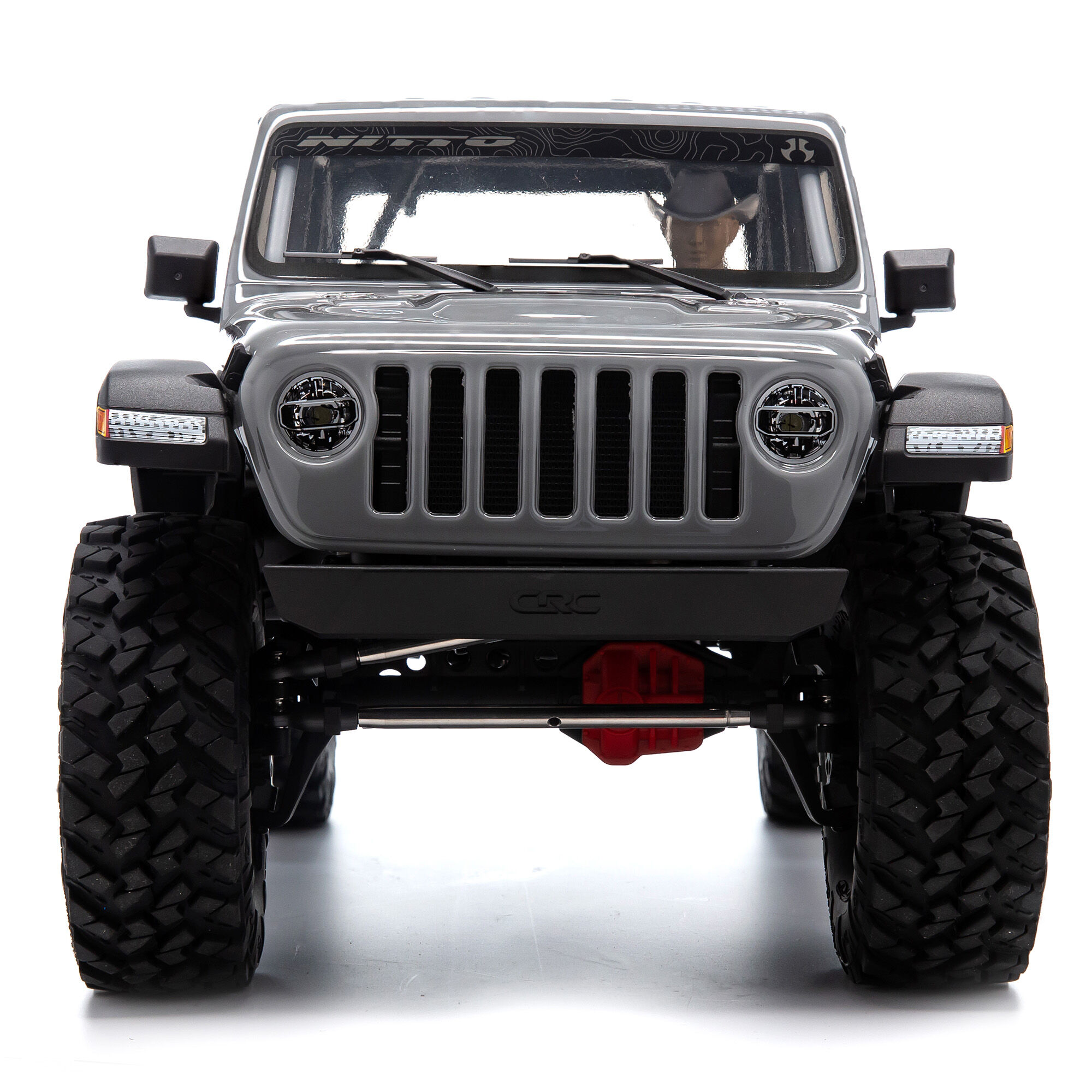 Axial 1/10 SCX10 III Jeep JLU Wrangler 4X4 RTR Brushed Rock Crawler,Gray