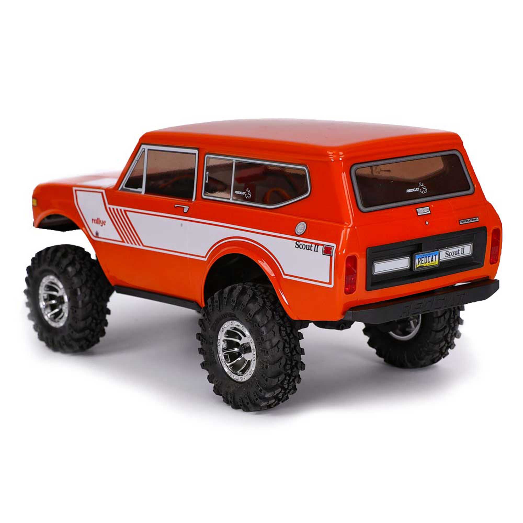 Redcat Racing 1/18 Ascent-18 International Scout II 4x4 Rock Crawler RTR, Orange