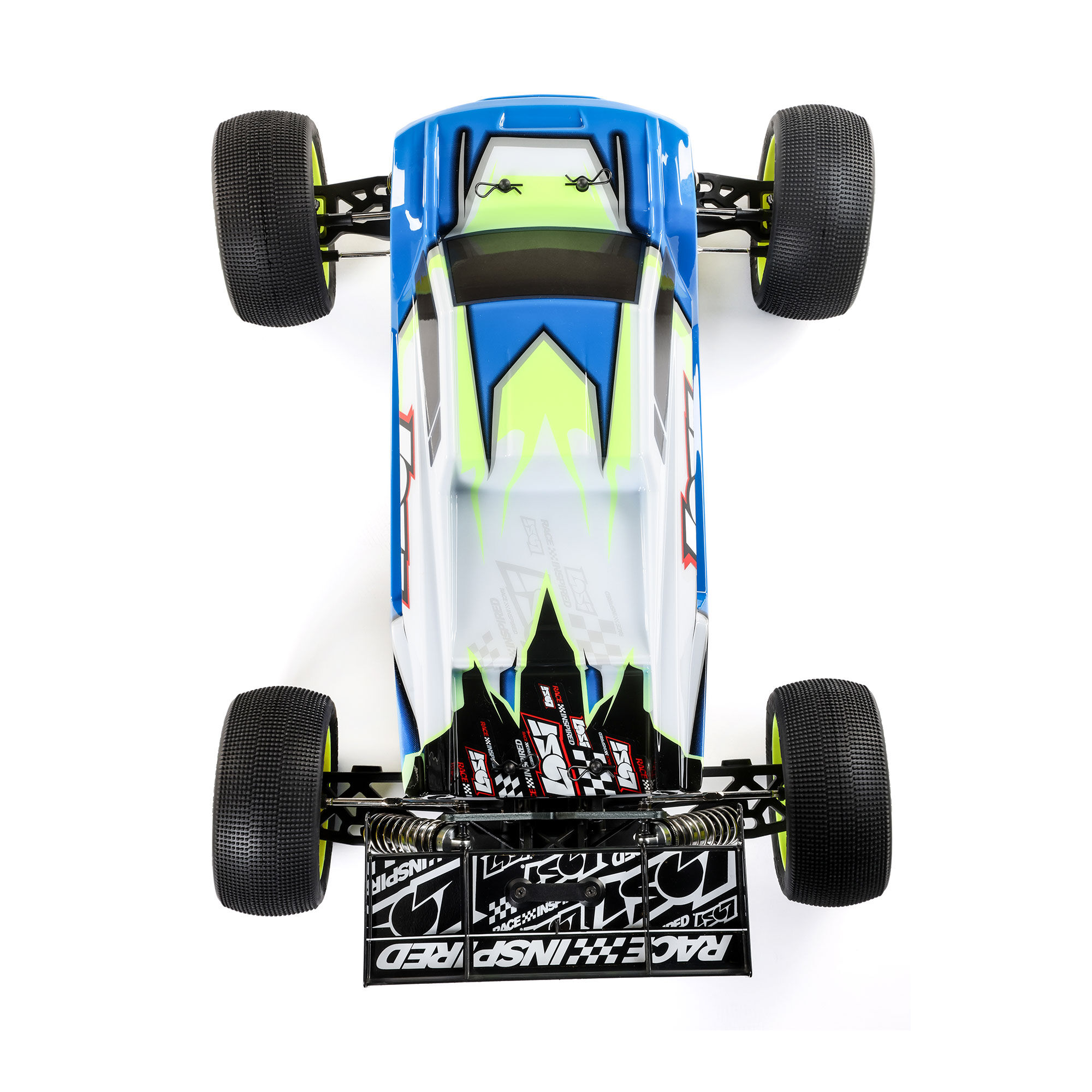 Losi 1/8 8IGHT-XTE 4S 4X4 RTR Brushless Race Truggy, Clear