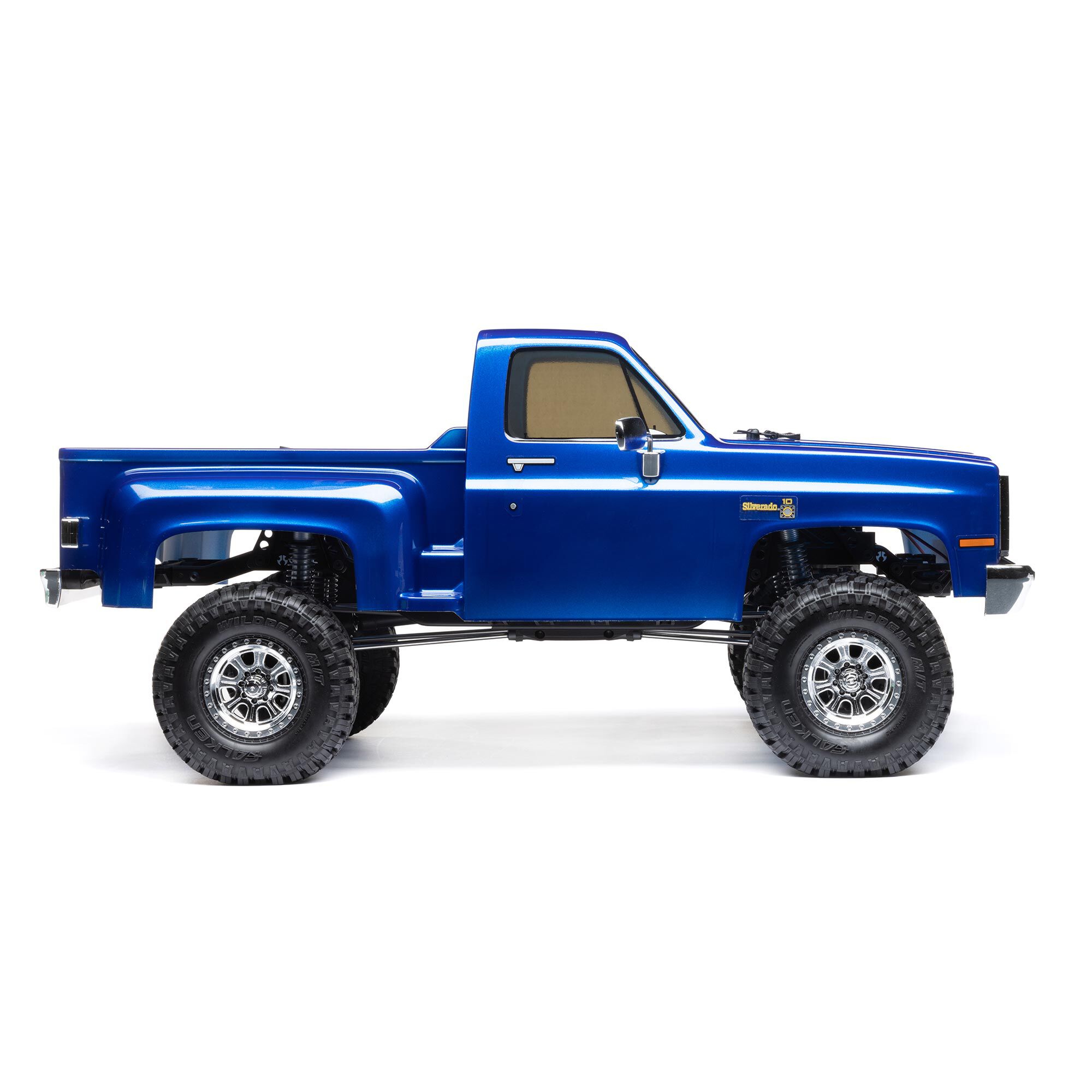 Axial 1/10 SCX10 III Base Camp 1982 Chevrolet K10 4X4 RTR Brushed Rock Crawler, Blue