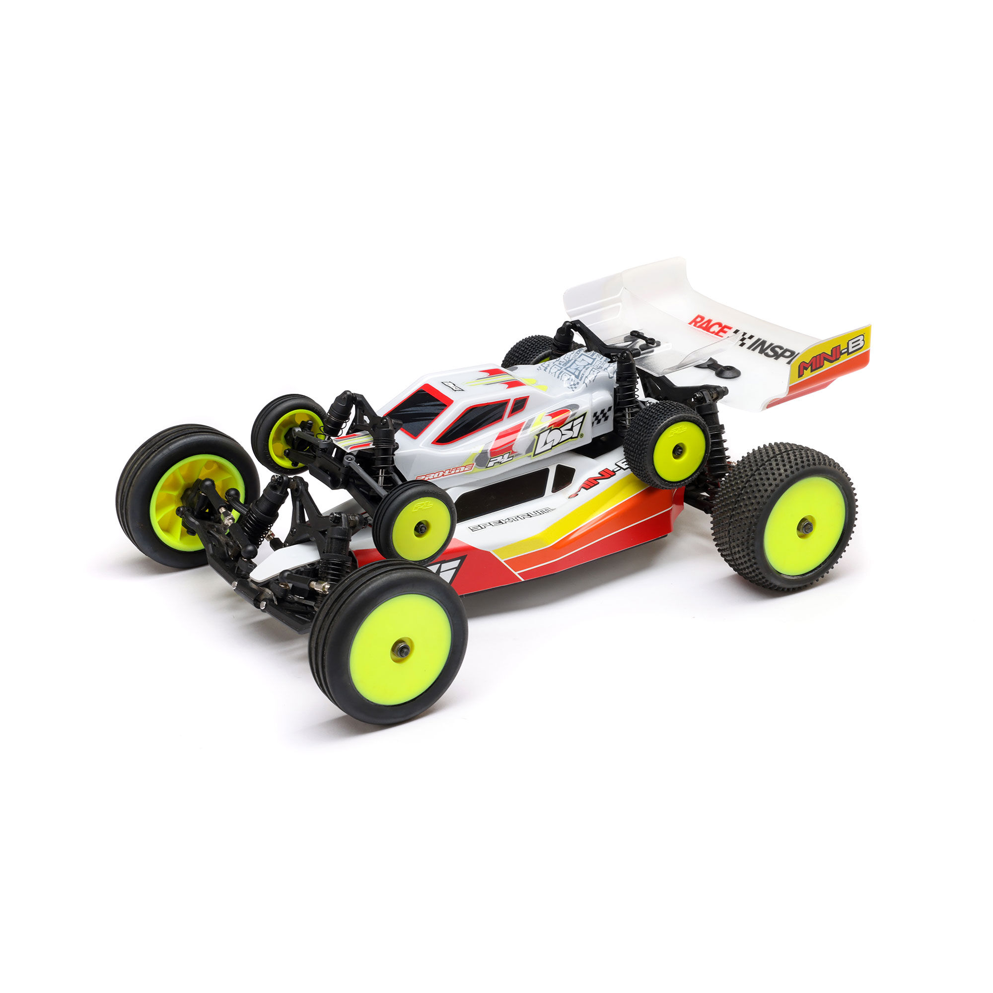 Losi 1/24 Micro-B 2S 2WD RTR Race Buggy (Battery & Charger Included), White