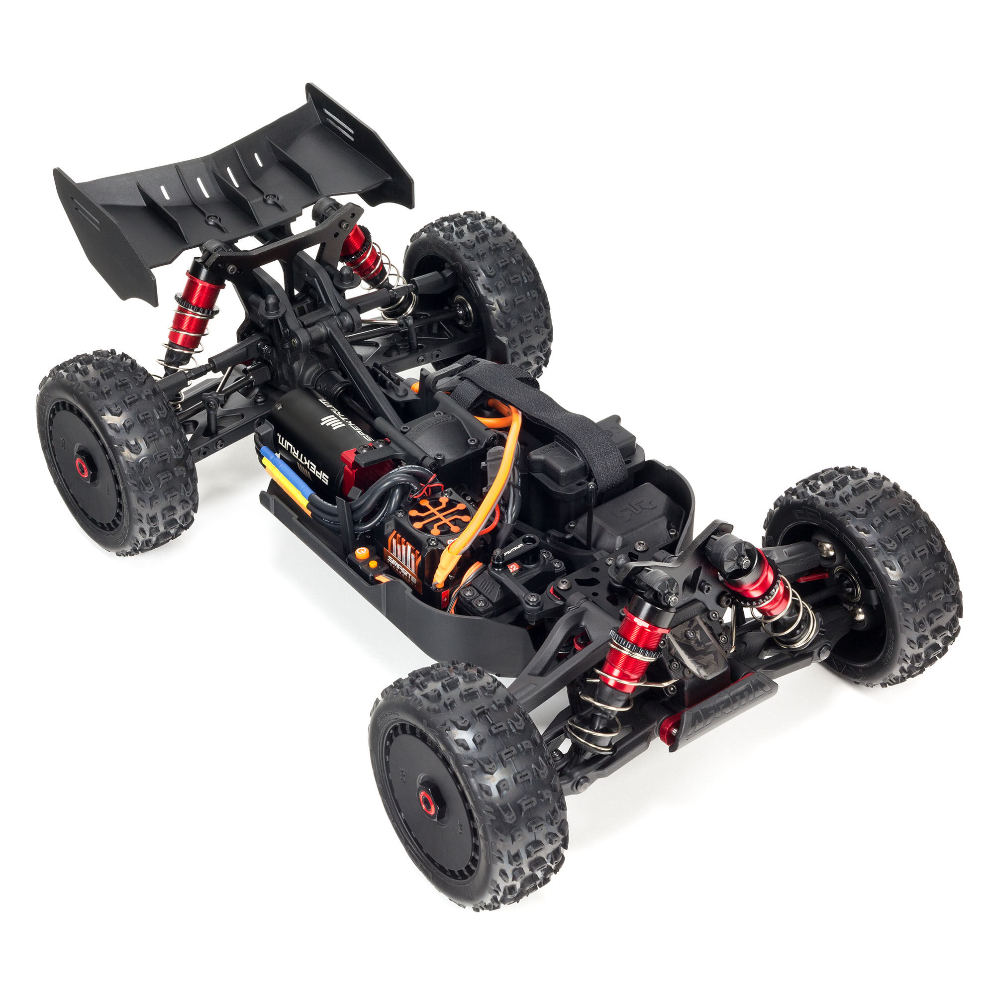 ARRMA 1/8 TYPHON 6S 4X4 RTR Brushless Buggy, Black