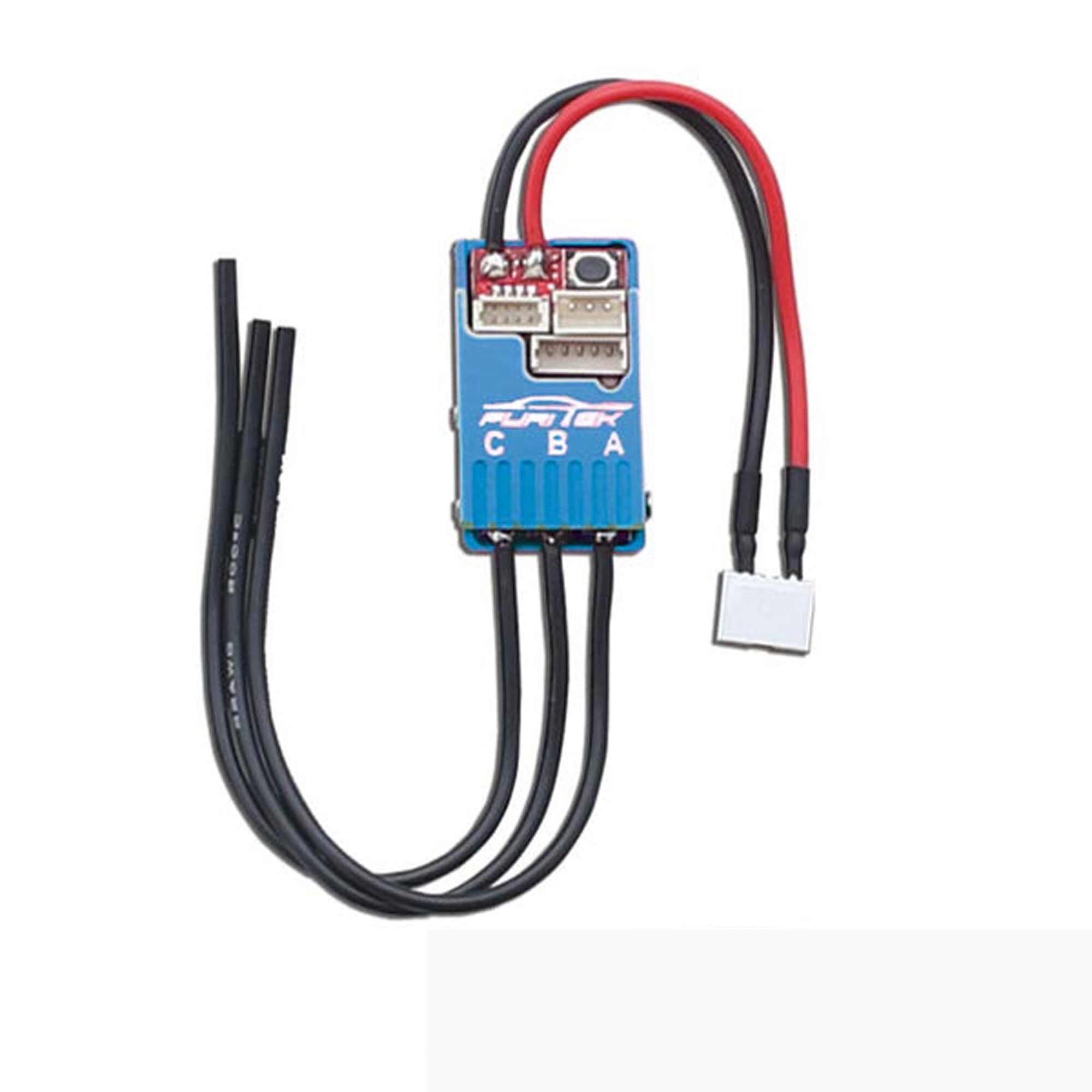 Furitek Cyclos 2S Lipo 20A/40A Brushless Sensored ESC, Aluminum Blue Case: Drift/Race