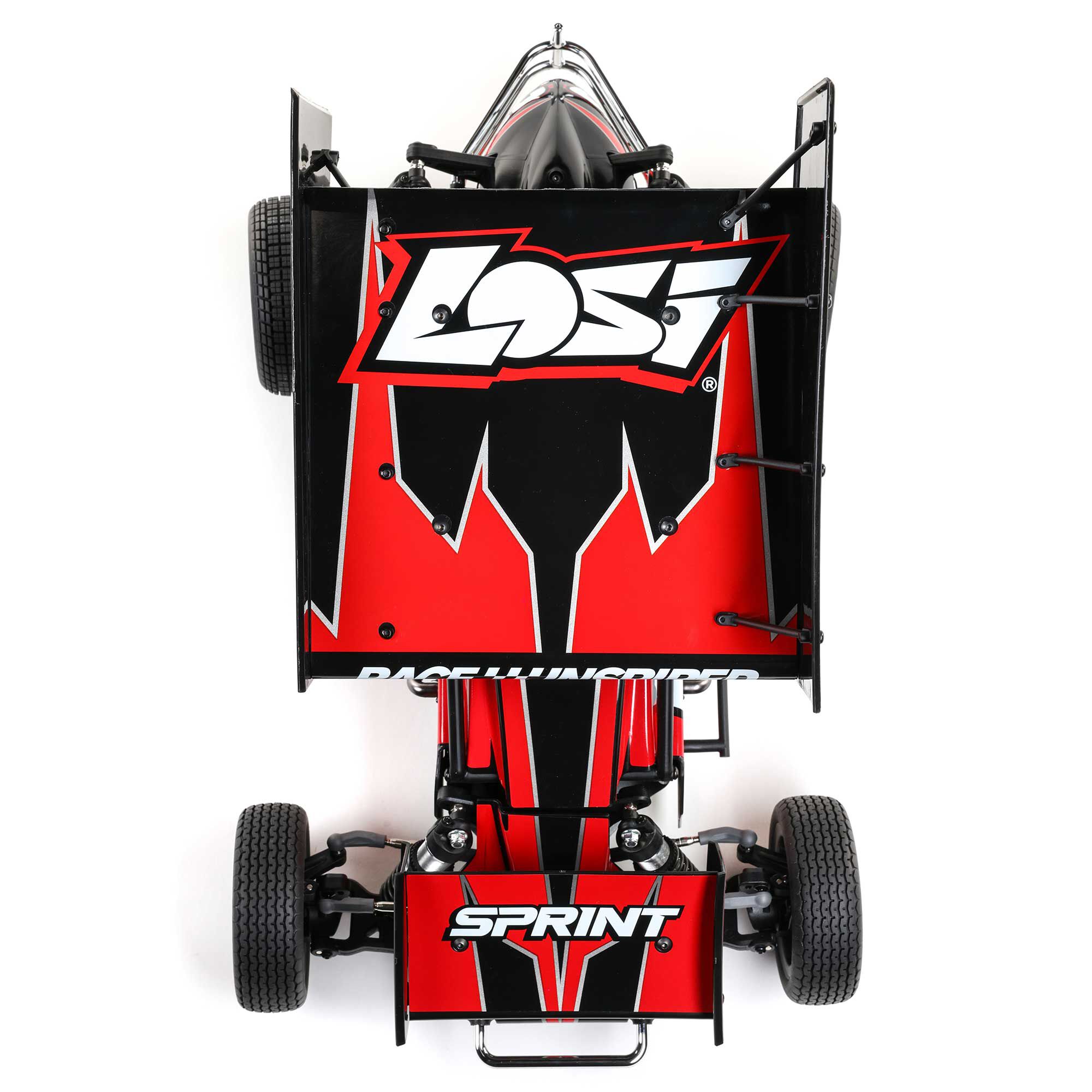 Losi 1/10 22S Sprint 2WD Brushless RTR (Battery & Charger Included), Red