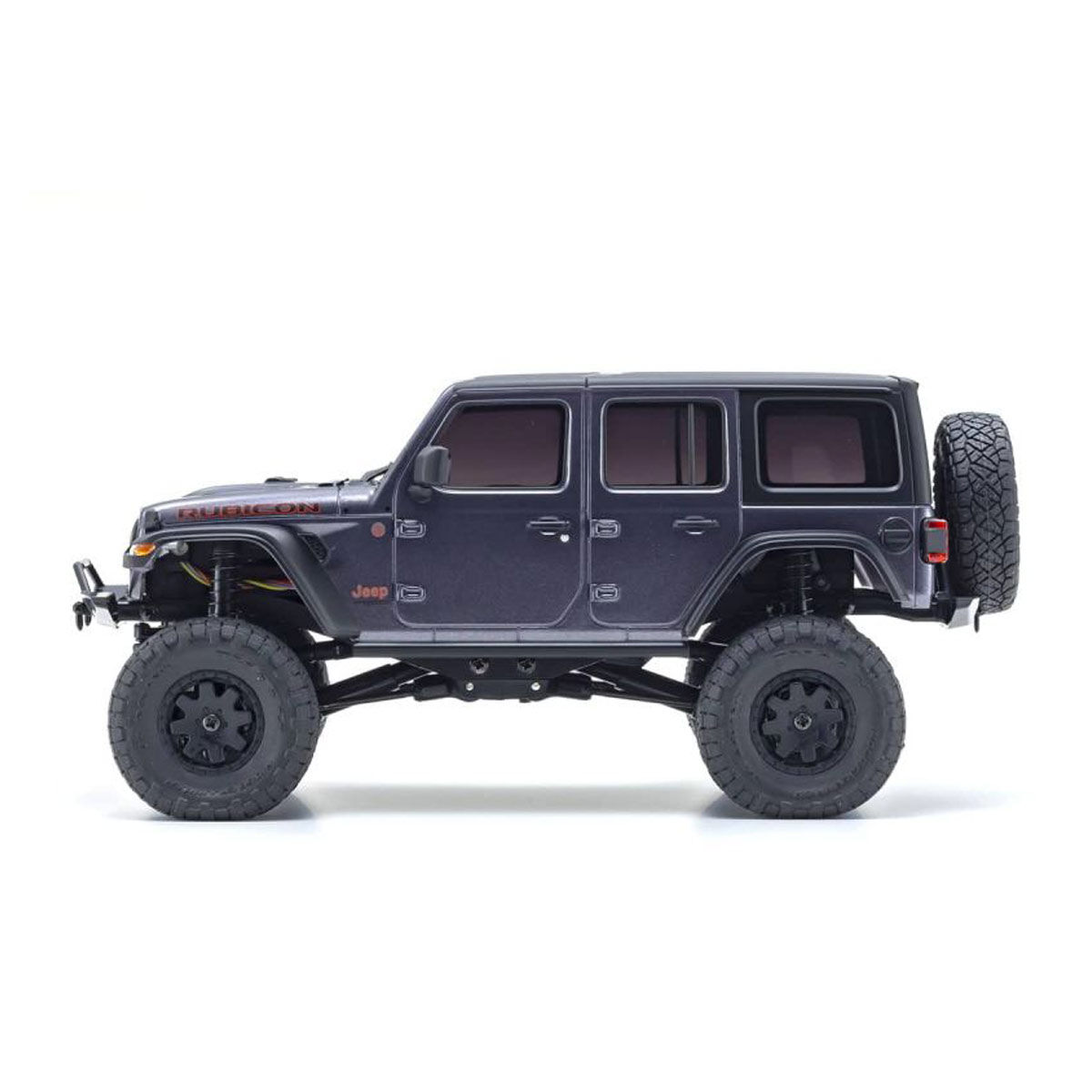 Kyosho 1/28 Jeep Wrangler Unlimited Rubicon MINI-Z 4x4 Crawler RTR, Metallic Granite