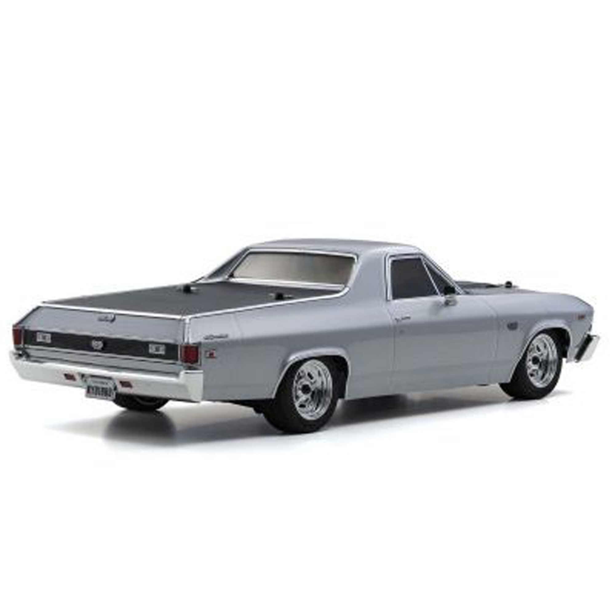 Kyosho 1/10 1969 Chevy El Camino Fazer Mk2 FZ02L Brushed 4x4 On-Road Touring RTR, Cortez Silver