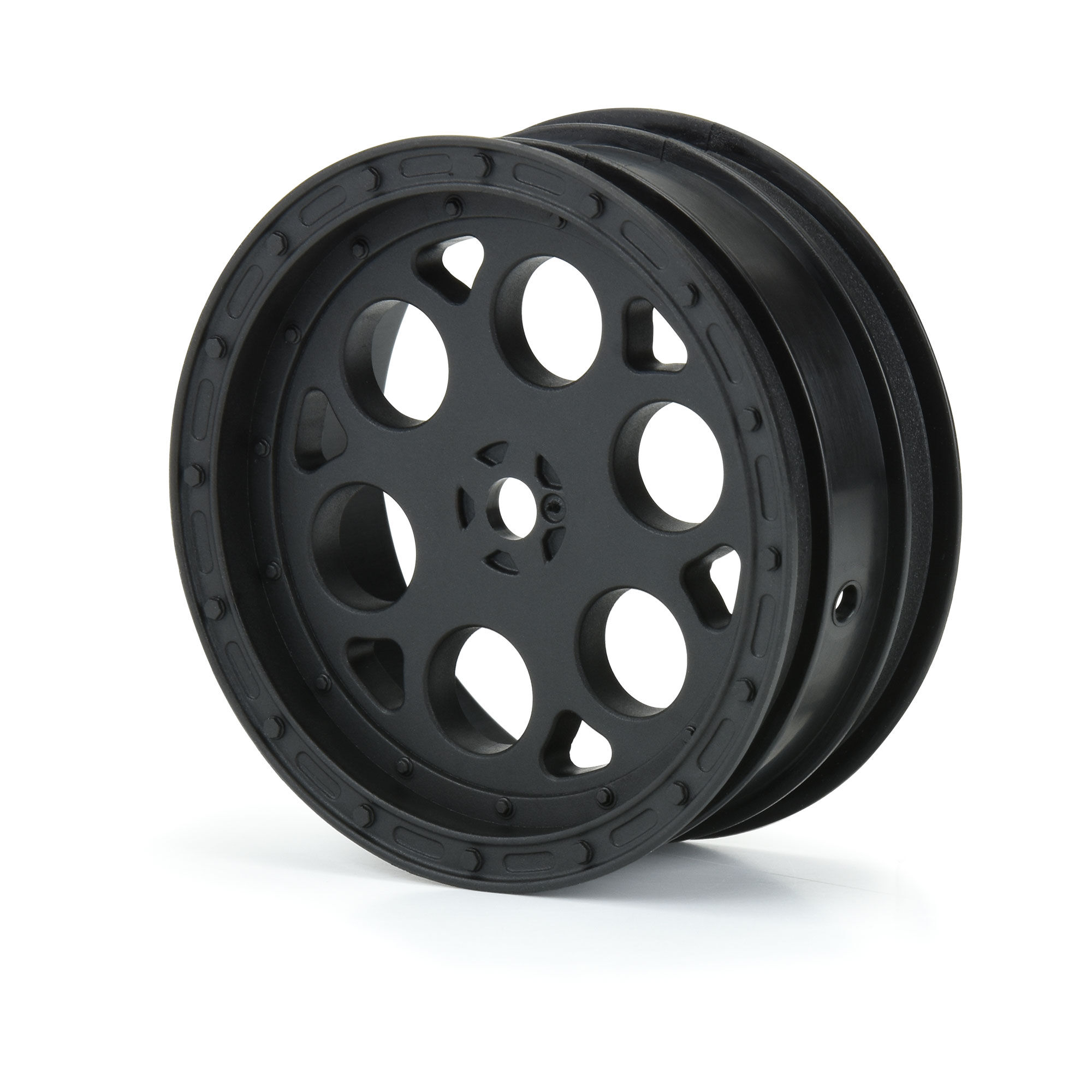 Pro-Line Racing 1/10 Showtime Front 2.2" 12mm Sprint Car Wheels (2) Black