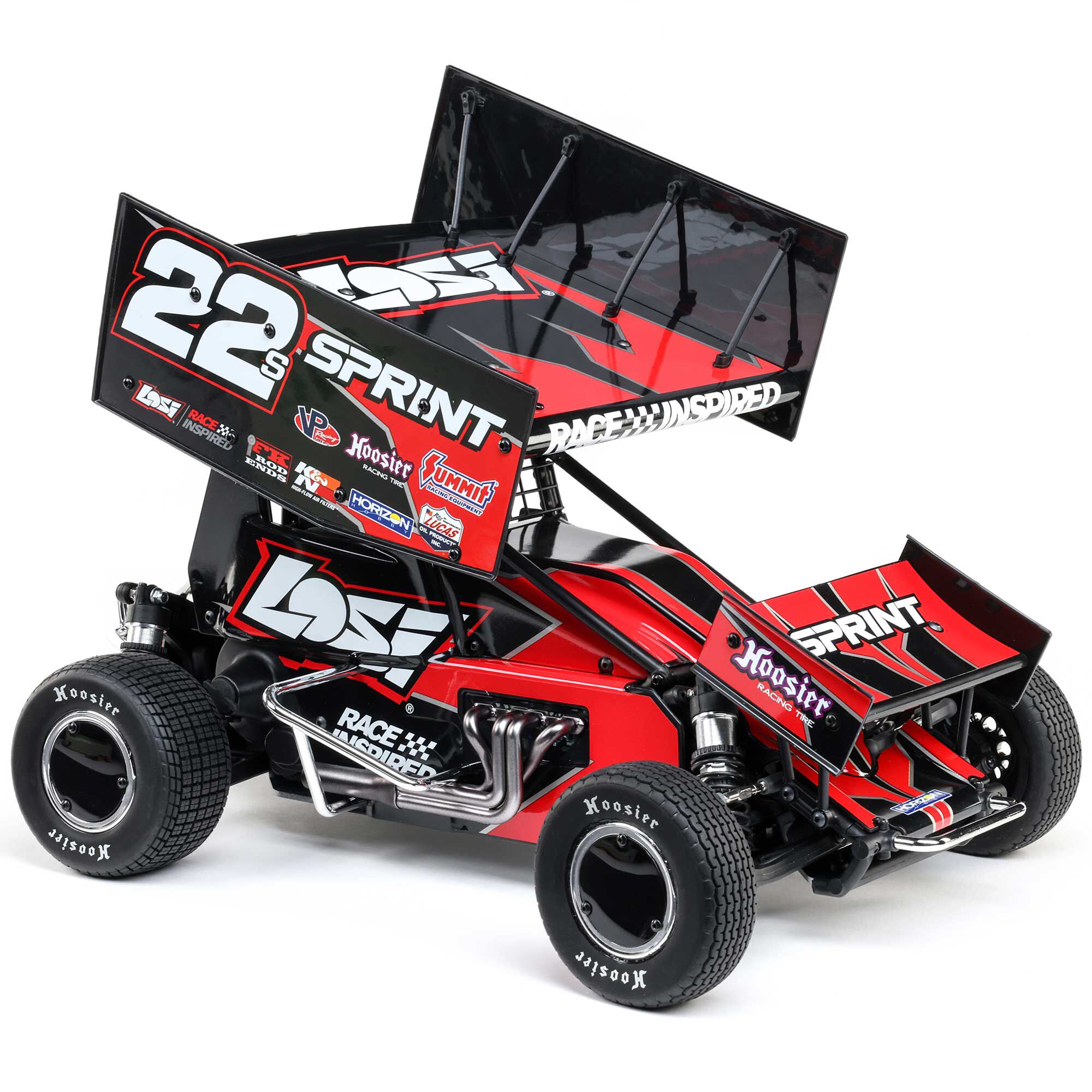 Losi 1/10 22S Sprint 2WD Brushless RTR (Battery & Charger Included), Red