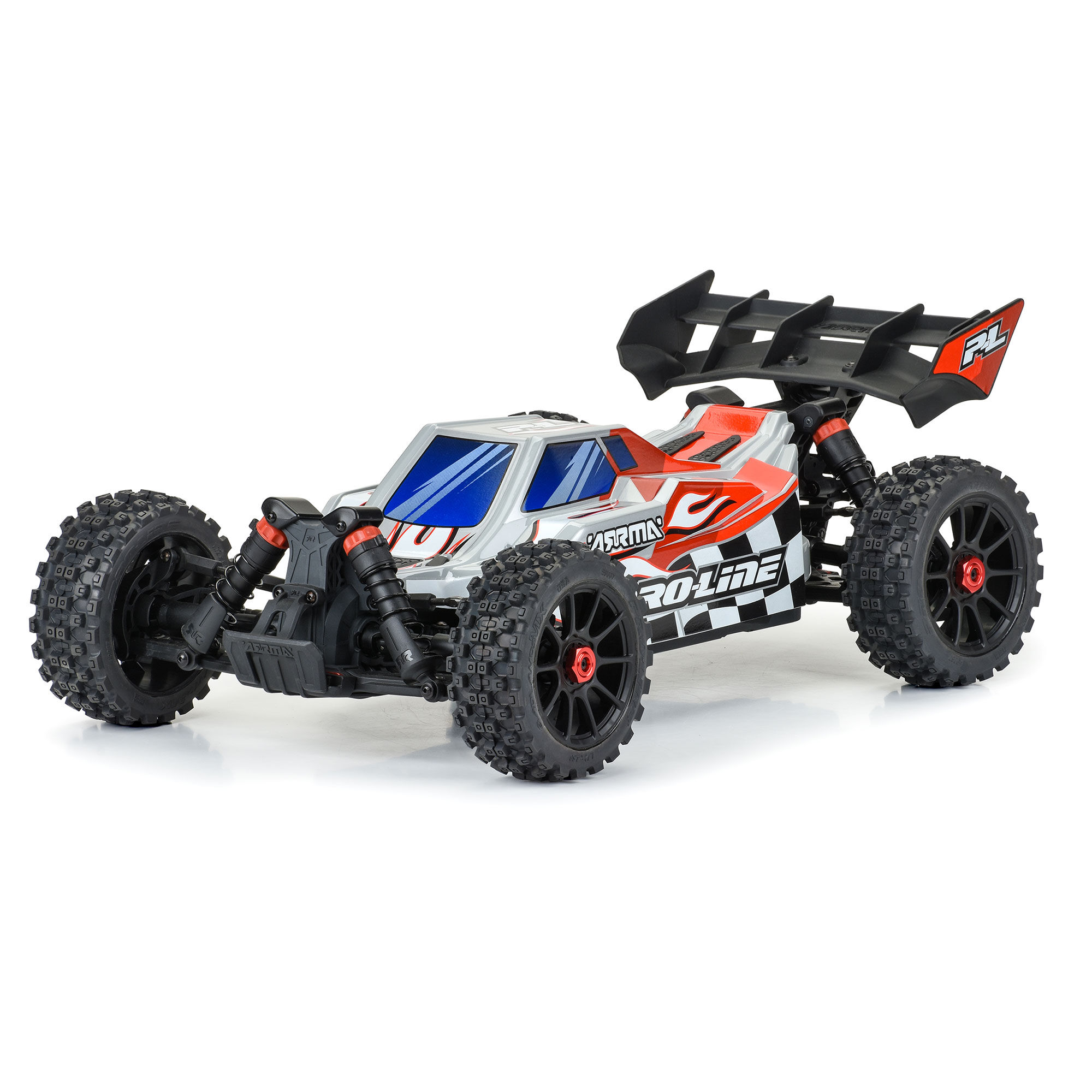 Pro-Line Racing 1/8 Axis Tough-Color Gray Body: Typhon 223S