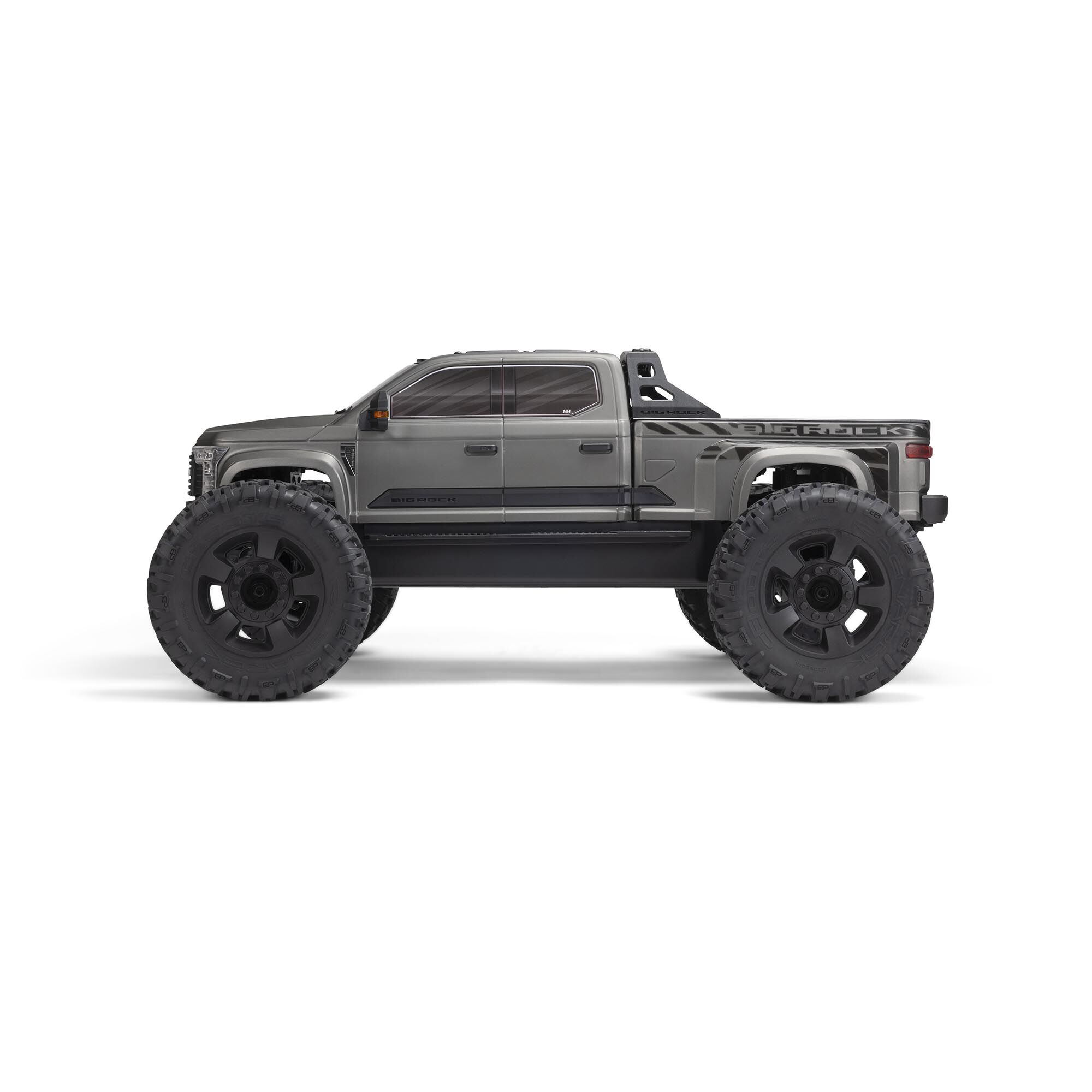 ARRMA 1/7 BIG ROCK 6S 4X4 RTR Brushless Monster Truck, Gun Metal