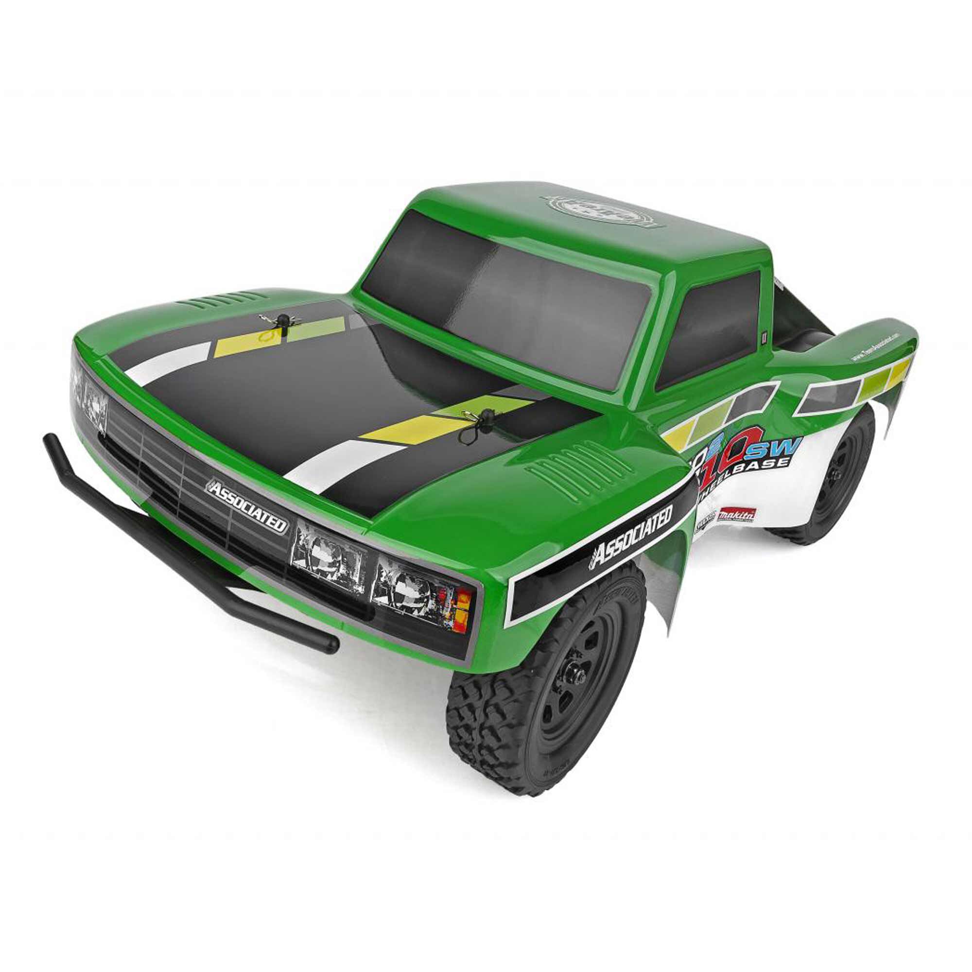Team Associated 1/10 Pro2 LT10SW Short Course Truck RTR, Green