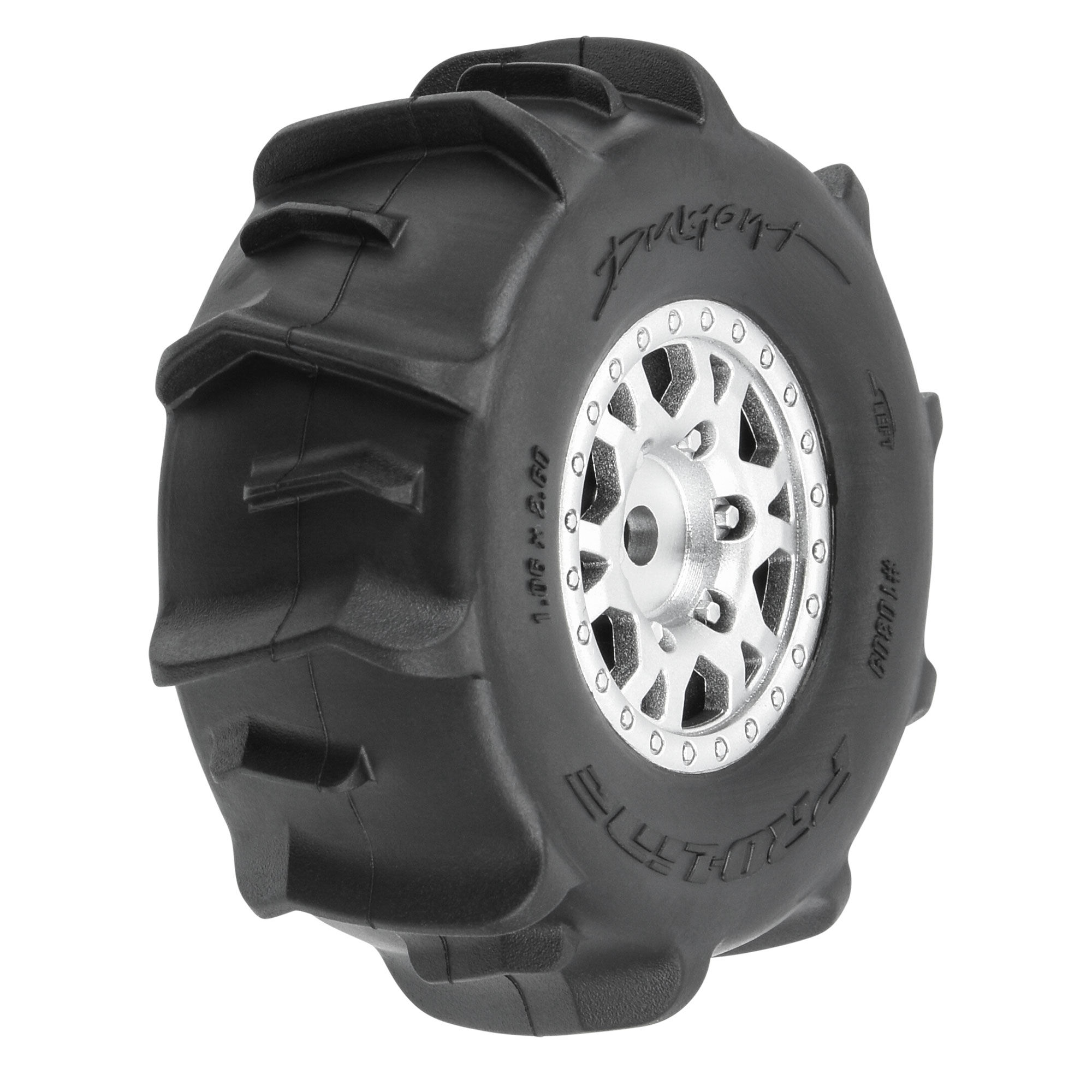 Pro-Line Racing 1/16 Dumont F/R Tires MTD 12mm Black Impulse (4): Mojave GROM