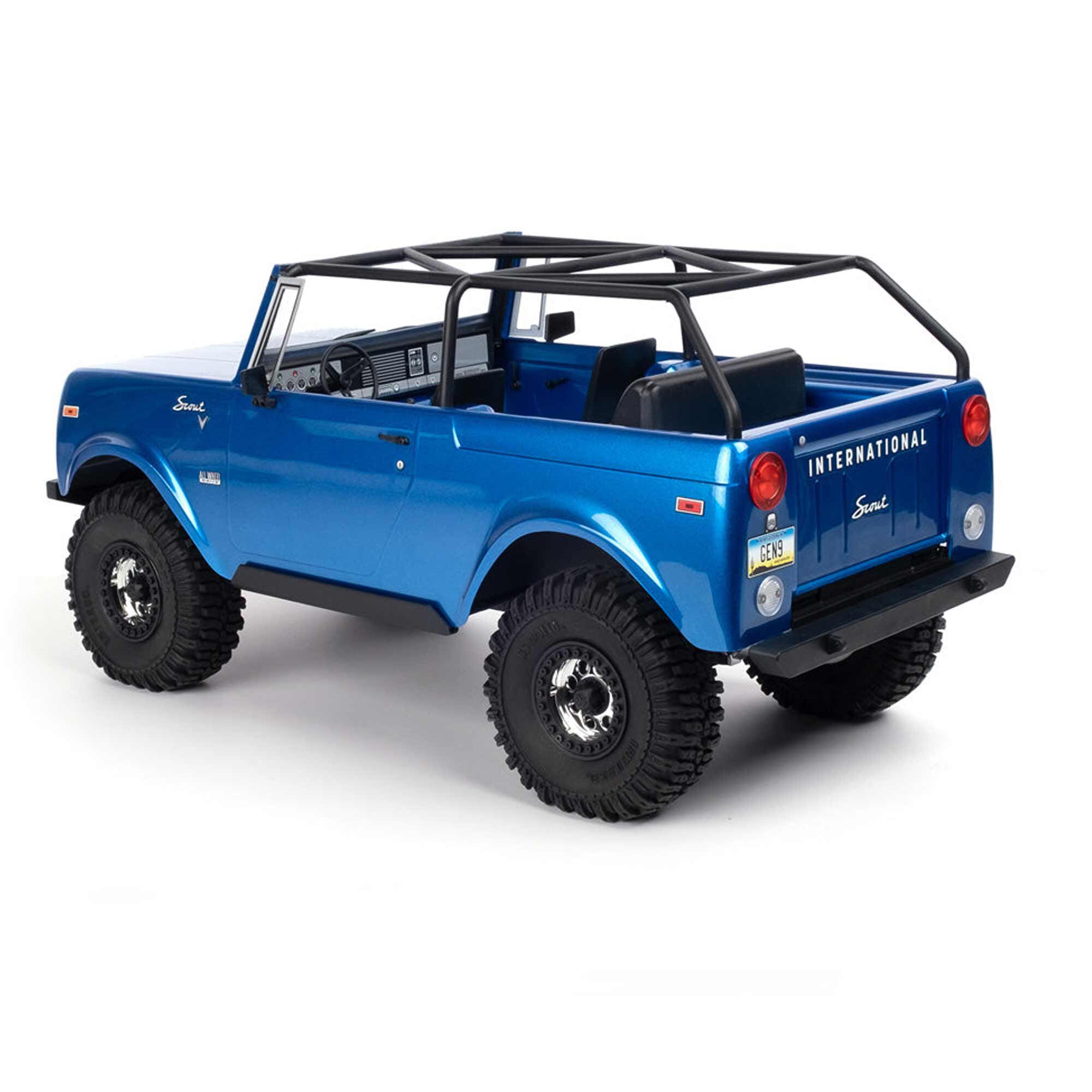 Redcat Racing 1/10 Gen9 International Scout 800A 4x4 Rock Crawler RTR, Blue