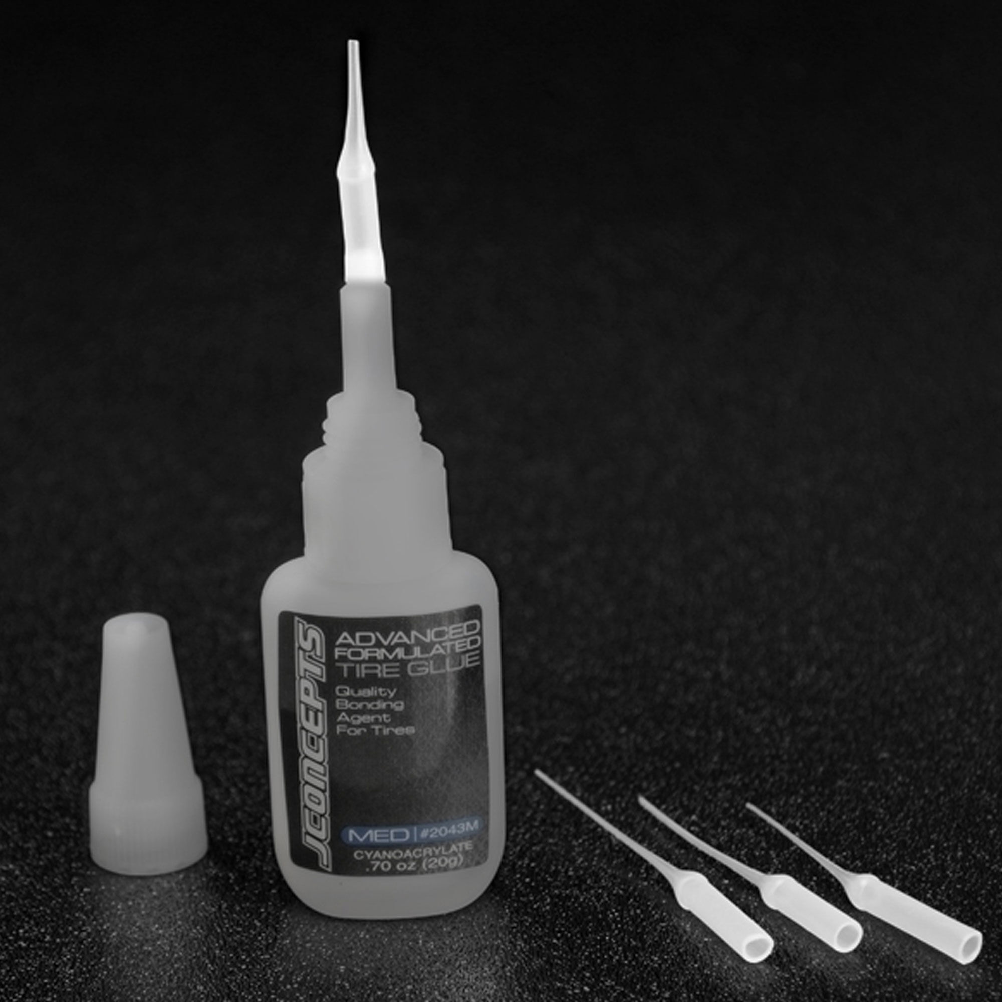 JConcepts, Inc. Glue Straw, Tips (4)