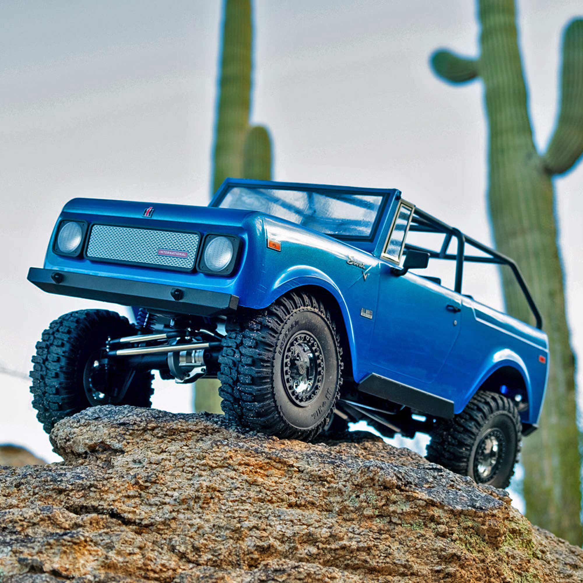 Redcat Racing 1/10 Gen9 International Scout 800A 4x4 Rock Crawler RTR, Blue