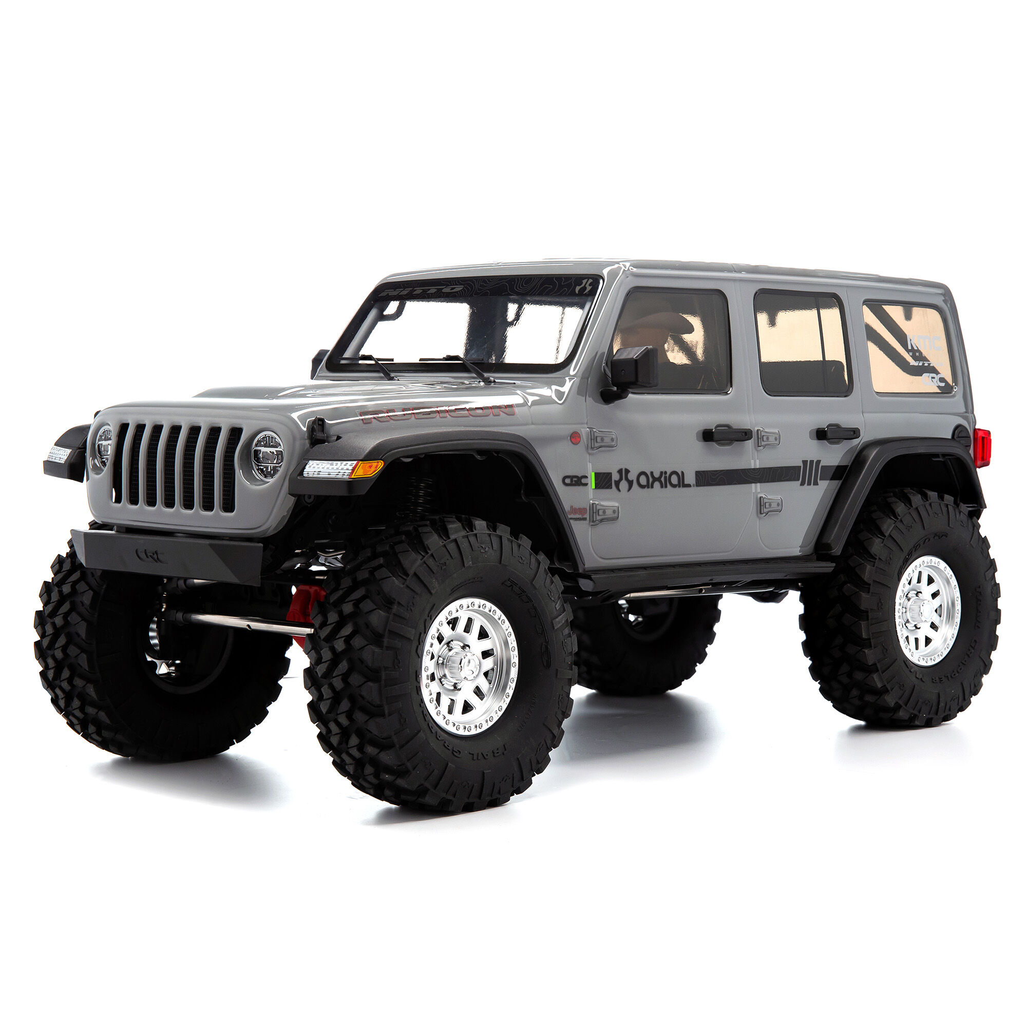 Axial 1/10 SCX10 III Jeep JLU Wrangler 4X4 RTR Brushed Rock Crawler,Gray