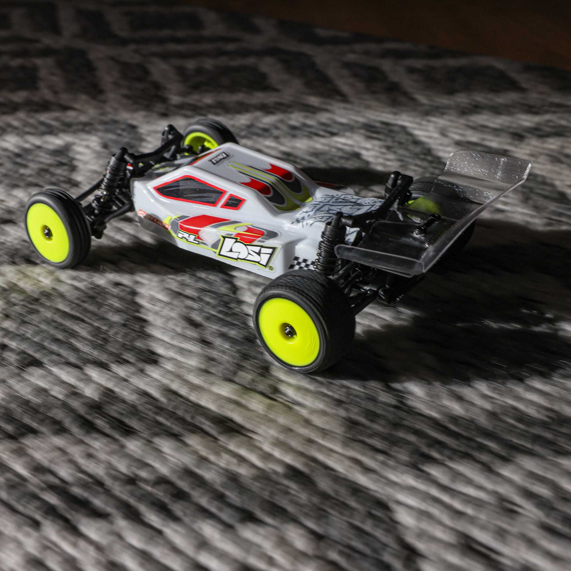 Losi 1/24 Micro-B 2S 2WD RTR Race Buggy (Battery & Charger Included), White