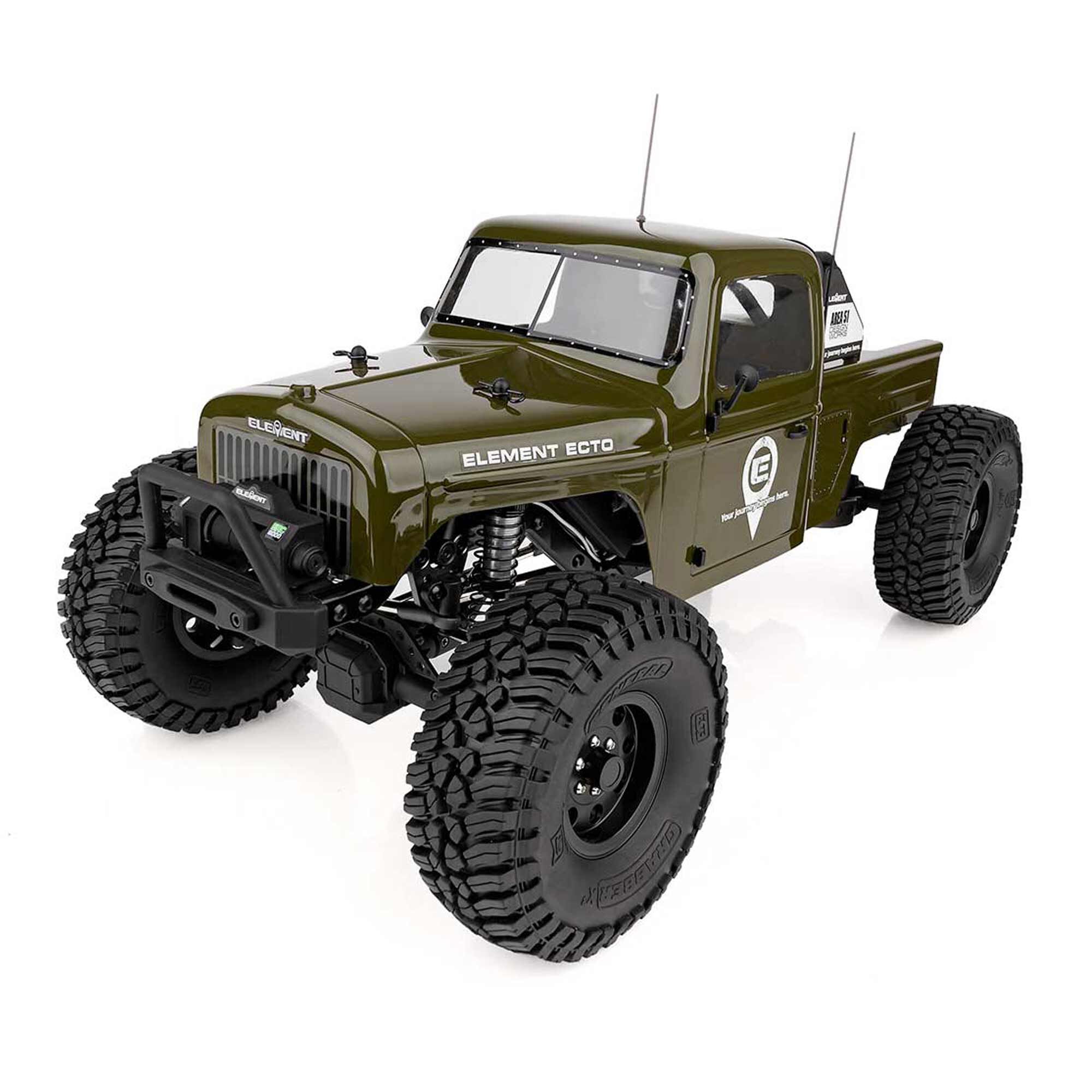 Team Associated 1/10 Enduro Ecto 4X4 Trail Truck RTR, Green