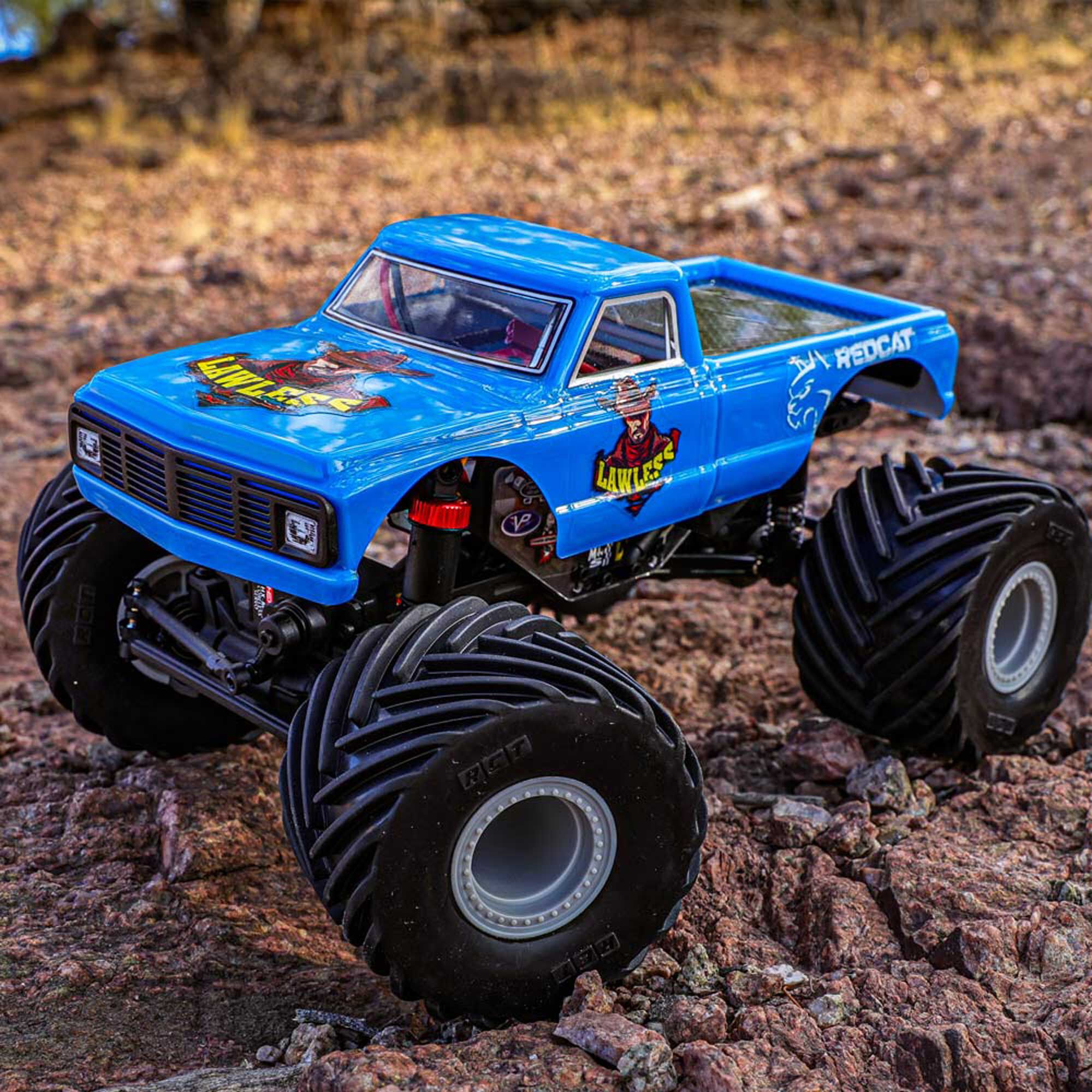 Redcat Racing 1/18 MT-18 4x4 Monster Truck RTR, Blue