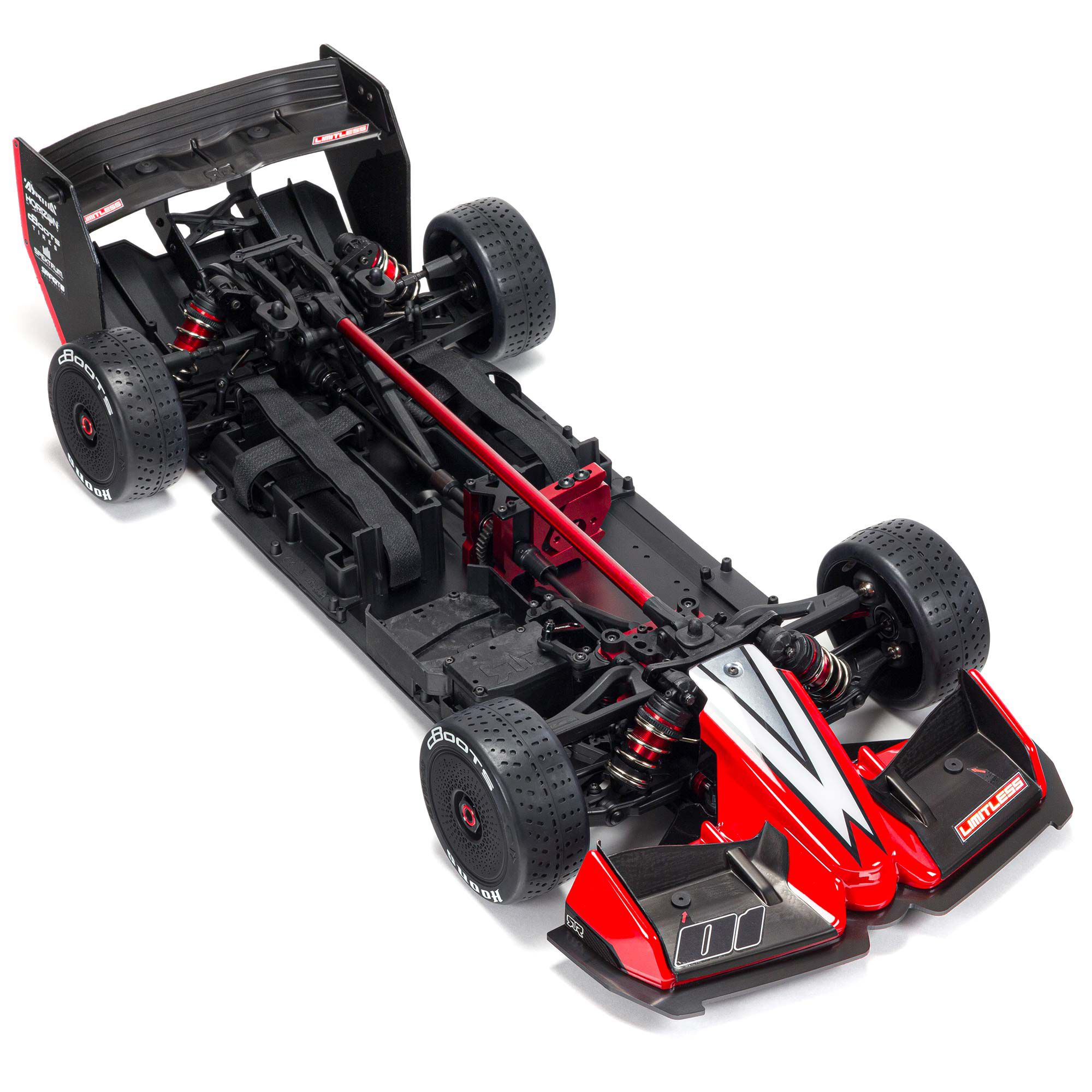 ARRMA 1/7 LIMITLESS 6S 4X4 Roller Brushless Street Speed, Clear