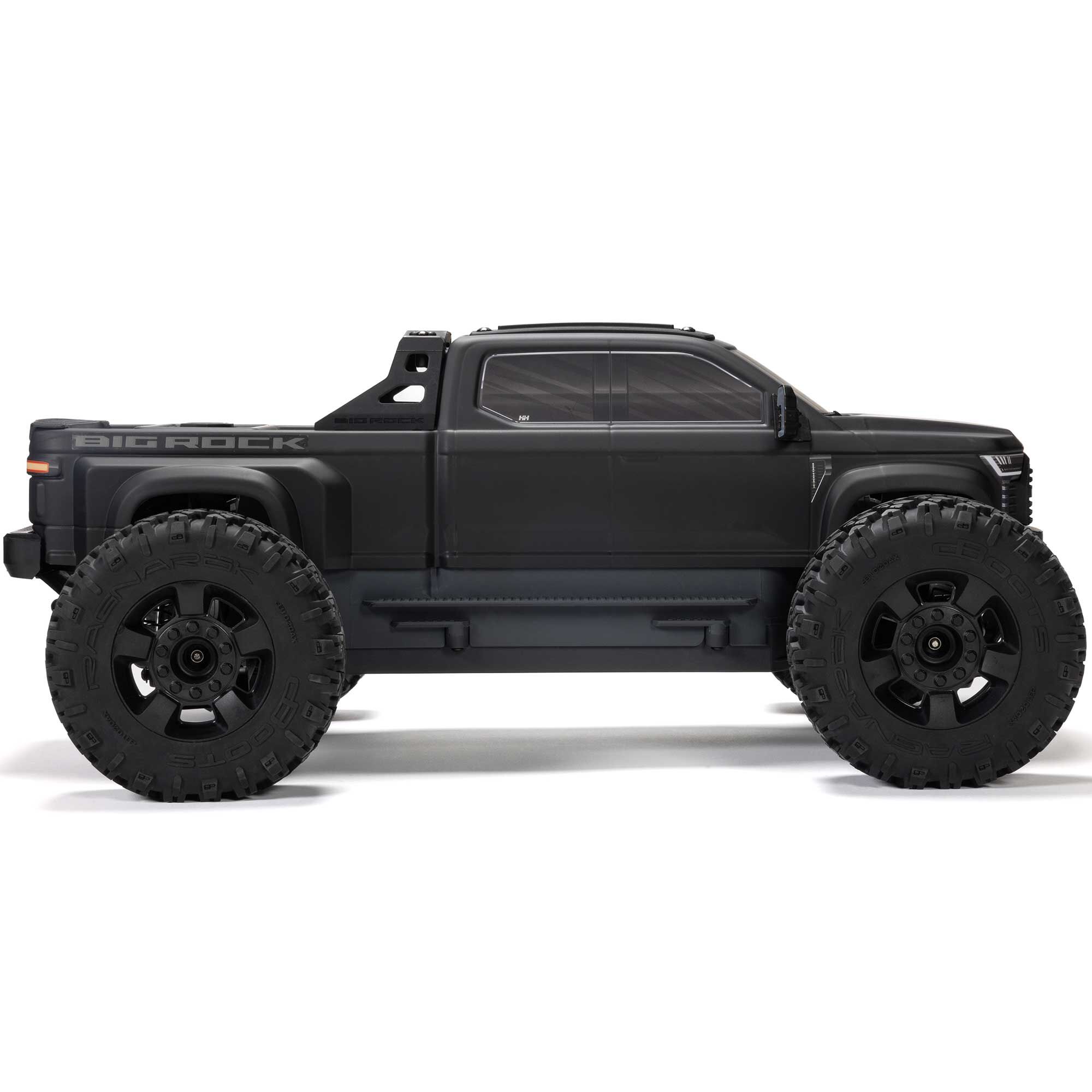 ARRMA 1/10 BIG ROCK 223S DSC 4X4 RTR Brushless Monster Truck, Black