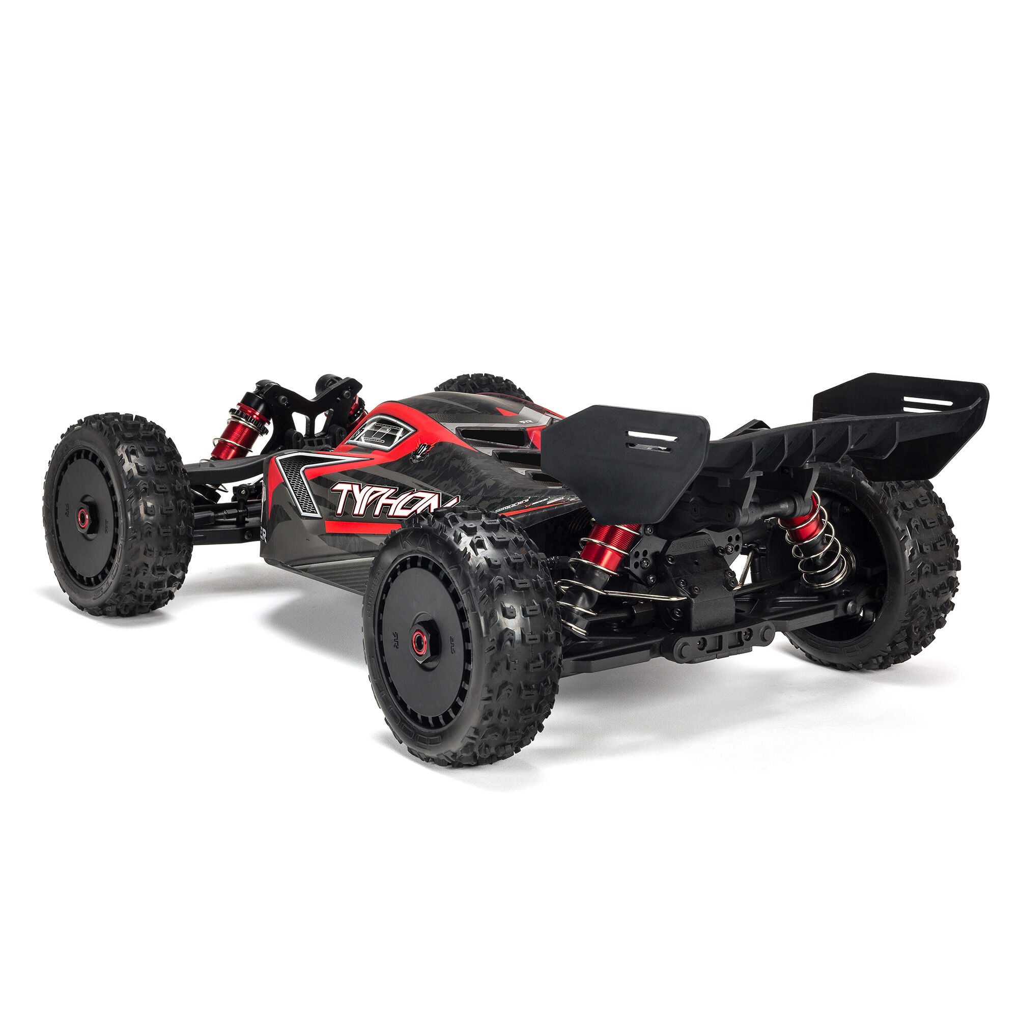 ARRMA 1/8 TYPHON 6S 4X4 RTR Brushless Buggy, Black