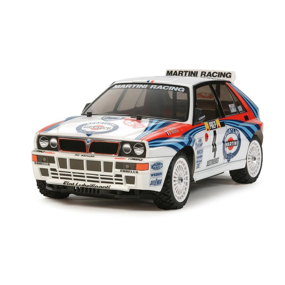 Tamiya 1/10 Lancia Delta Integrale 4X4 Brushed On-Road Rally Kit