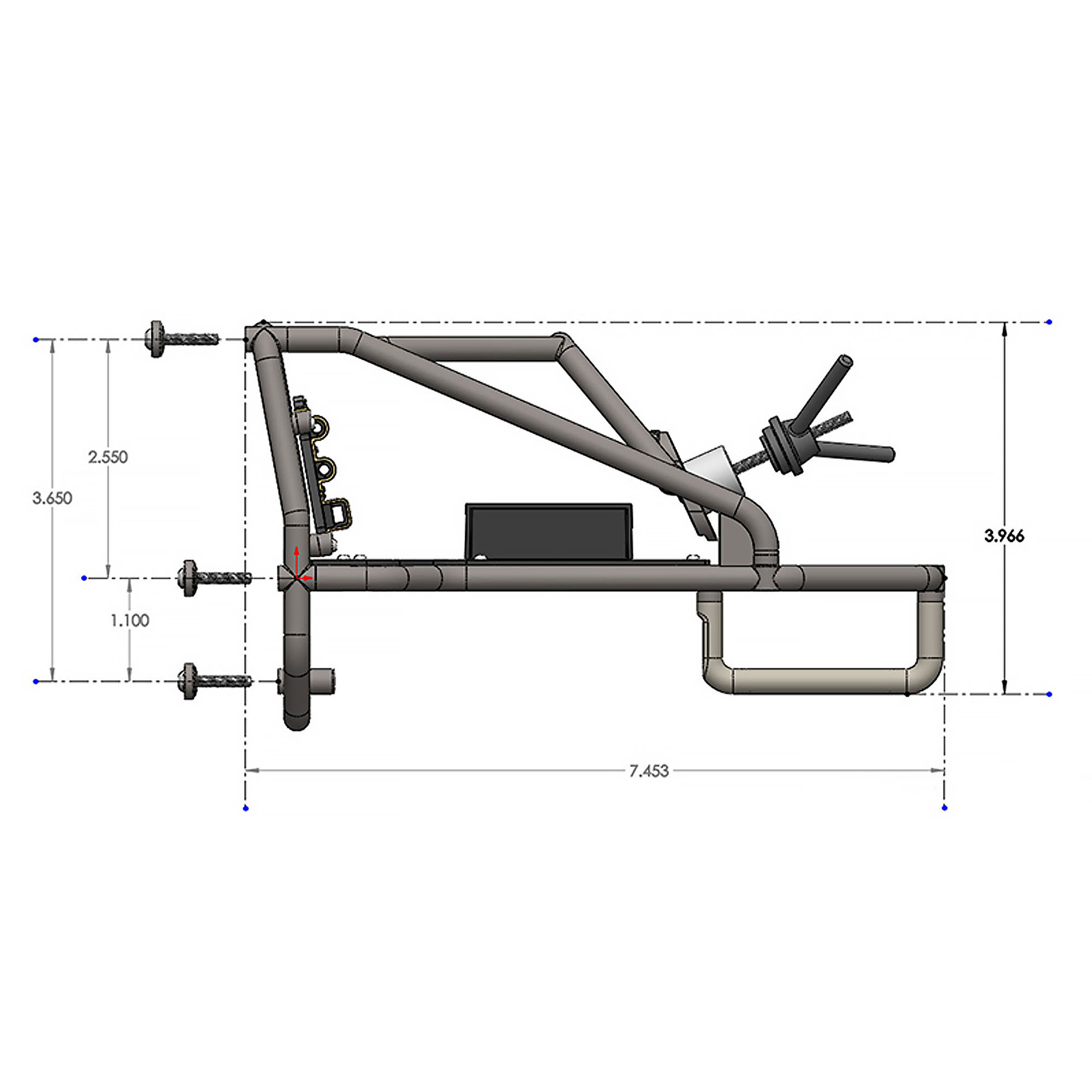 Pro-Line Racing 1/10 Back-Half Cage for Pro-Line Cab Only Crawler Bodies