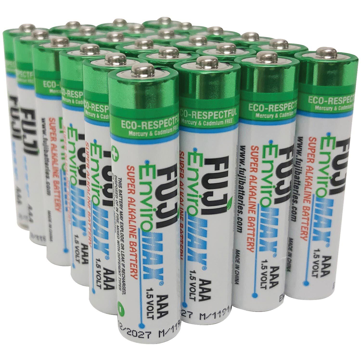 Fuji Novel Batteries EnviroMAX AAA Alkaline Battery (24)