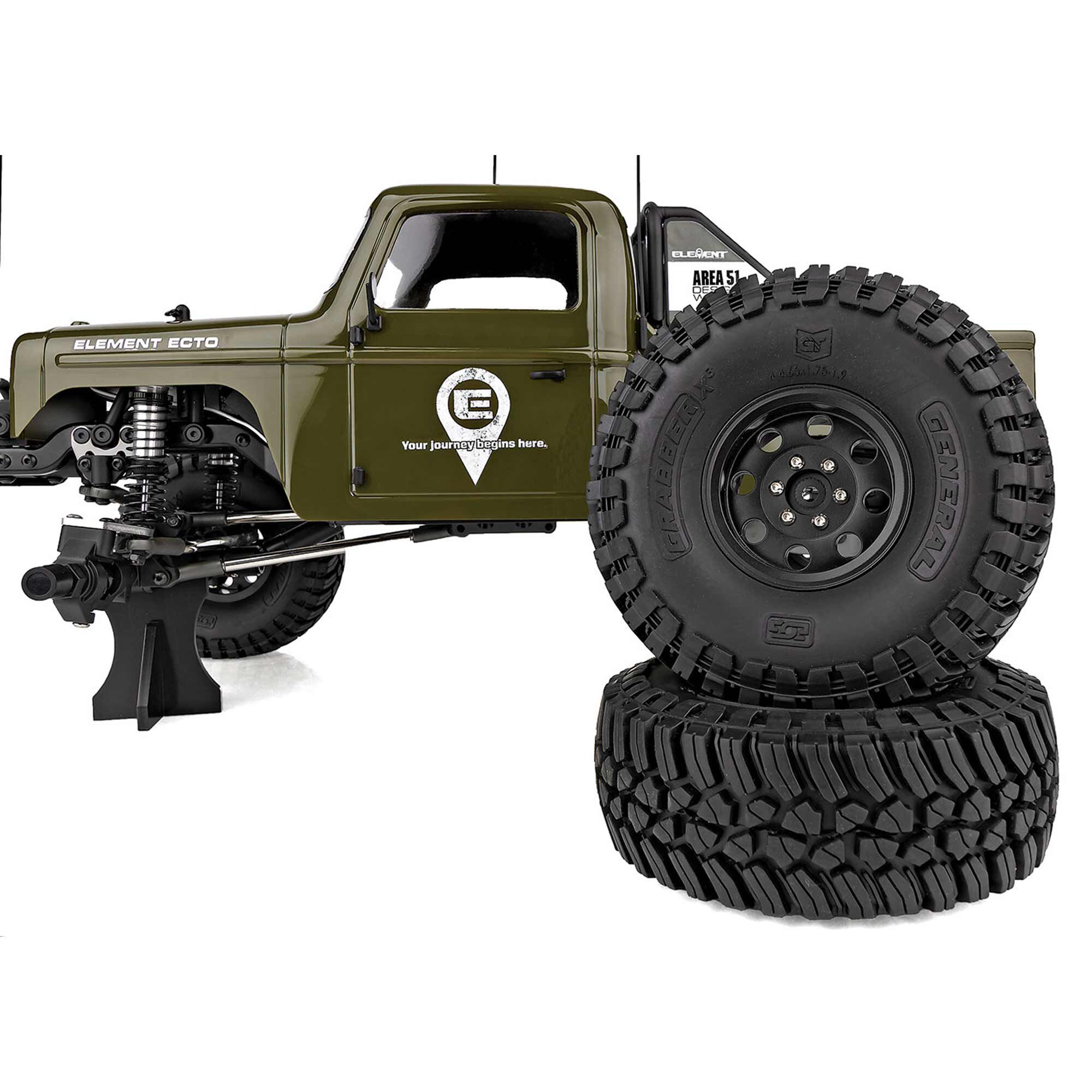 Team Associated 1/10 Enduro Ecto 4X4 Trail Truck RTR, Green