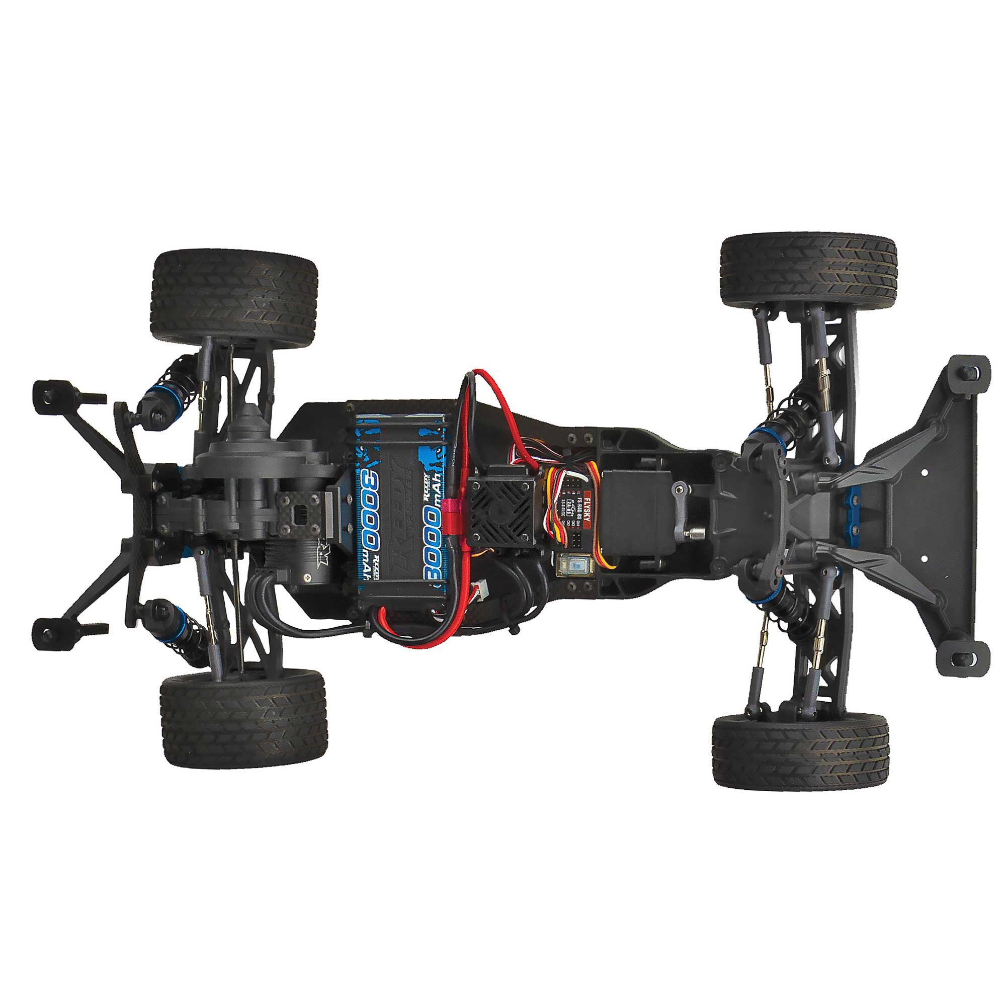 Team Associated 1/10 SR10M 2WD Dirt Oval RTR LiPo Combo, Blue