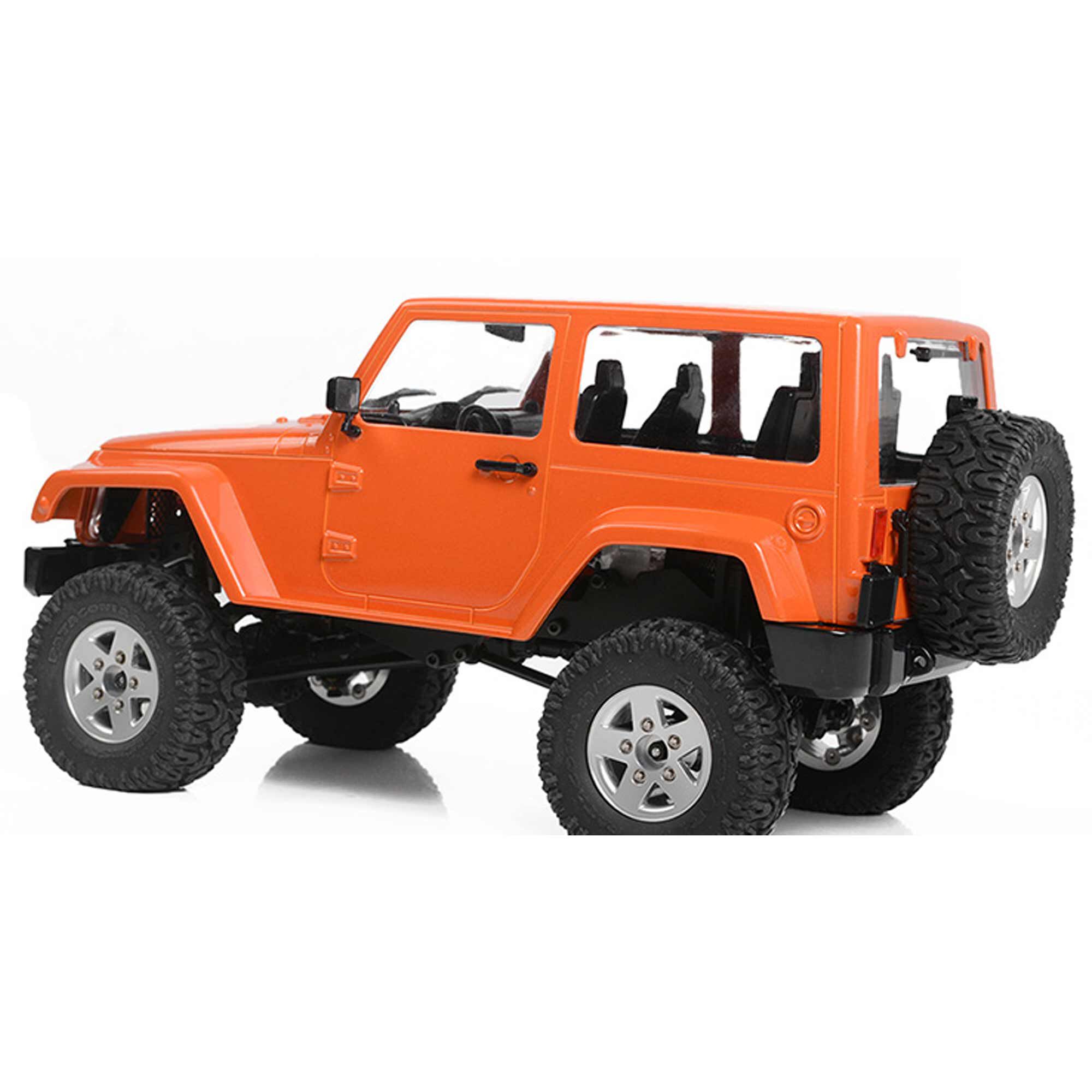 RC4WD 1/18 Gelande II 4WD with Black Rock Body Set RTR, Orange
