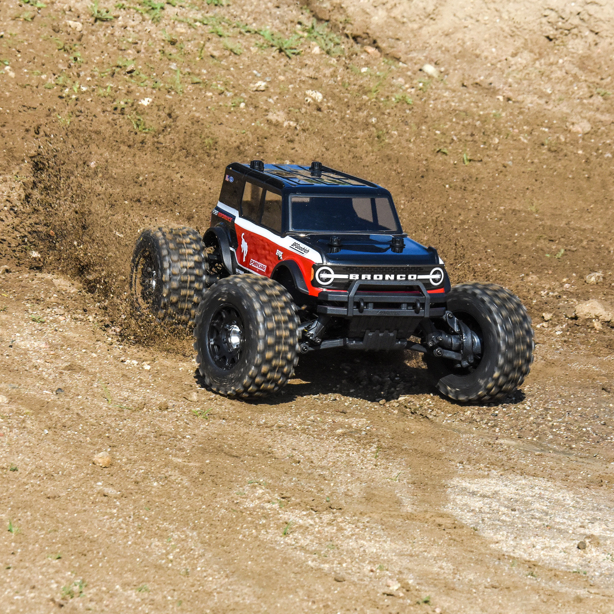 Pro-Line Racing 1/10 2021 Ford Bronco Clear Body: Granite, Vorteks