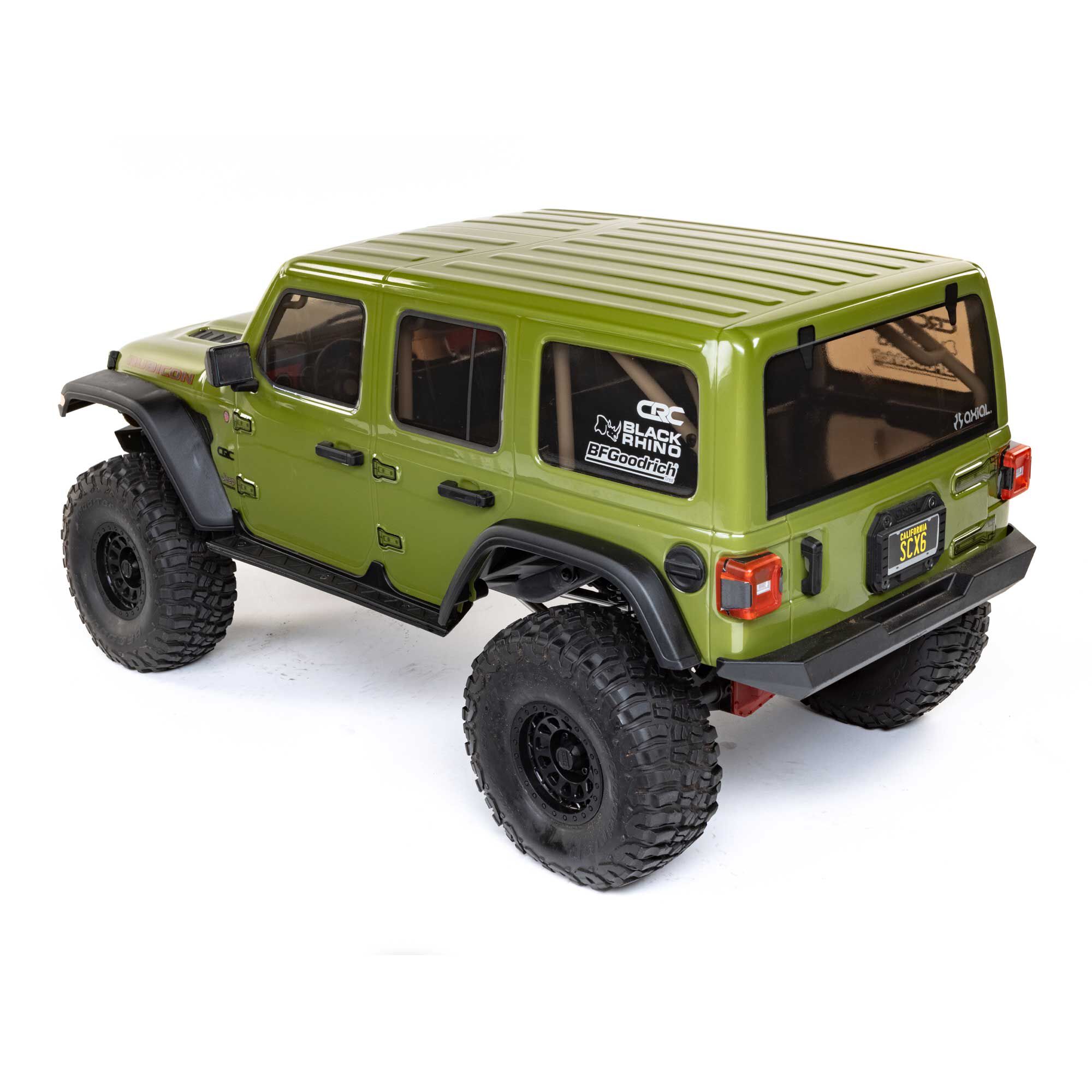 Axial 1/6 SCX6 Jeep JLU Wrangler 4X4 RTR Brushed Rock Crawler, Green