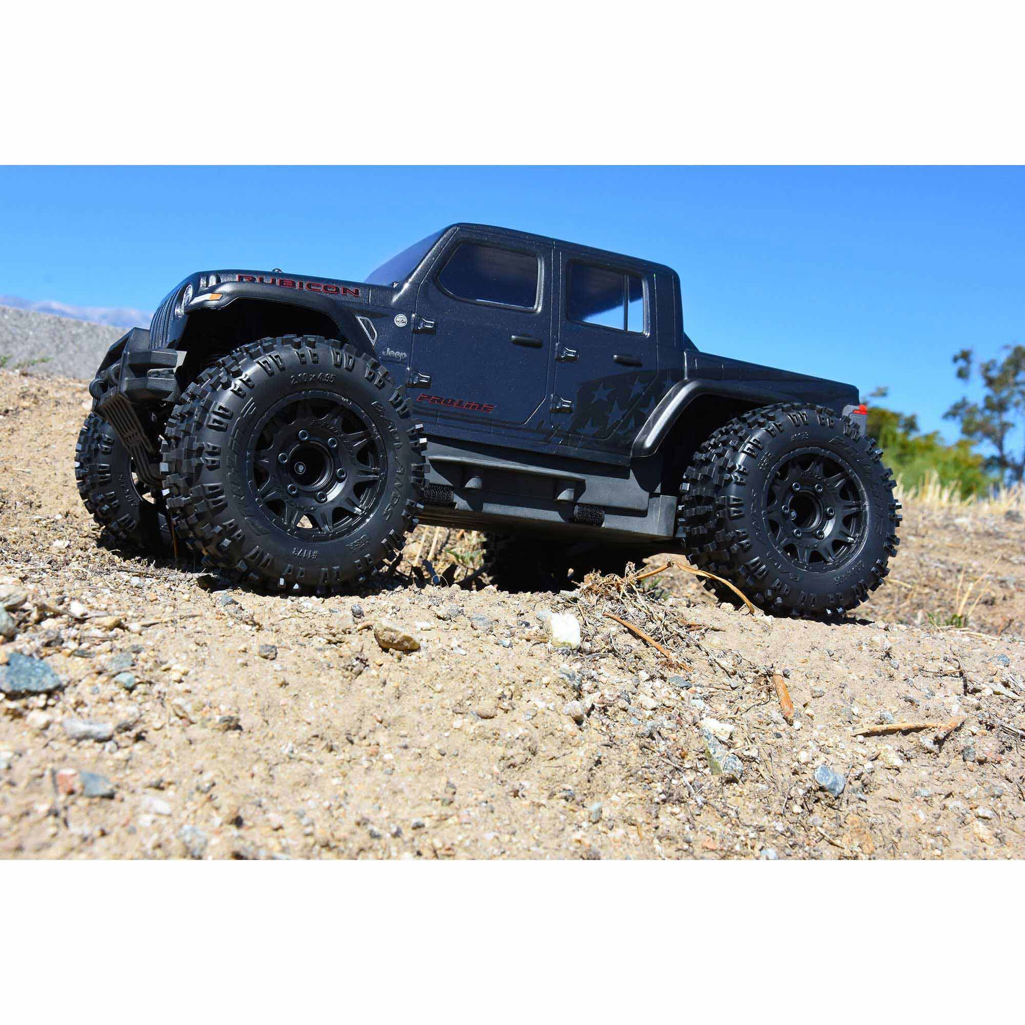 Pro-Line Racing 1/10 Jeep Gladiator Rubicon Clear Body: GRANITE