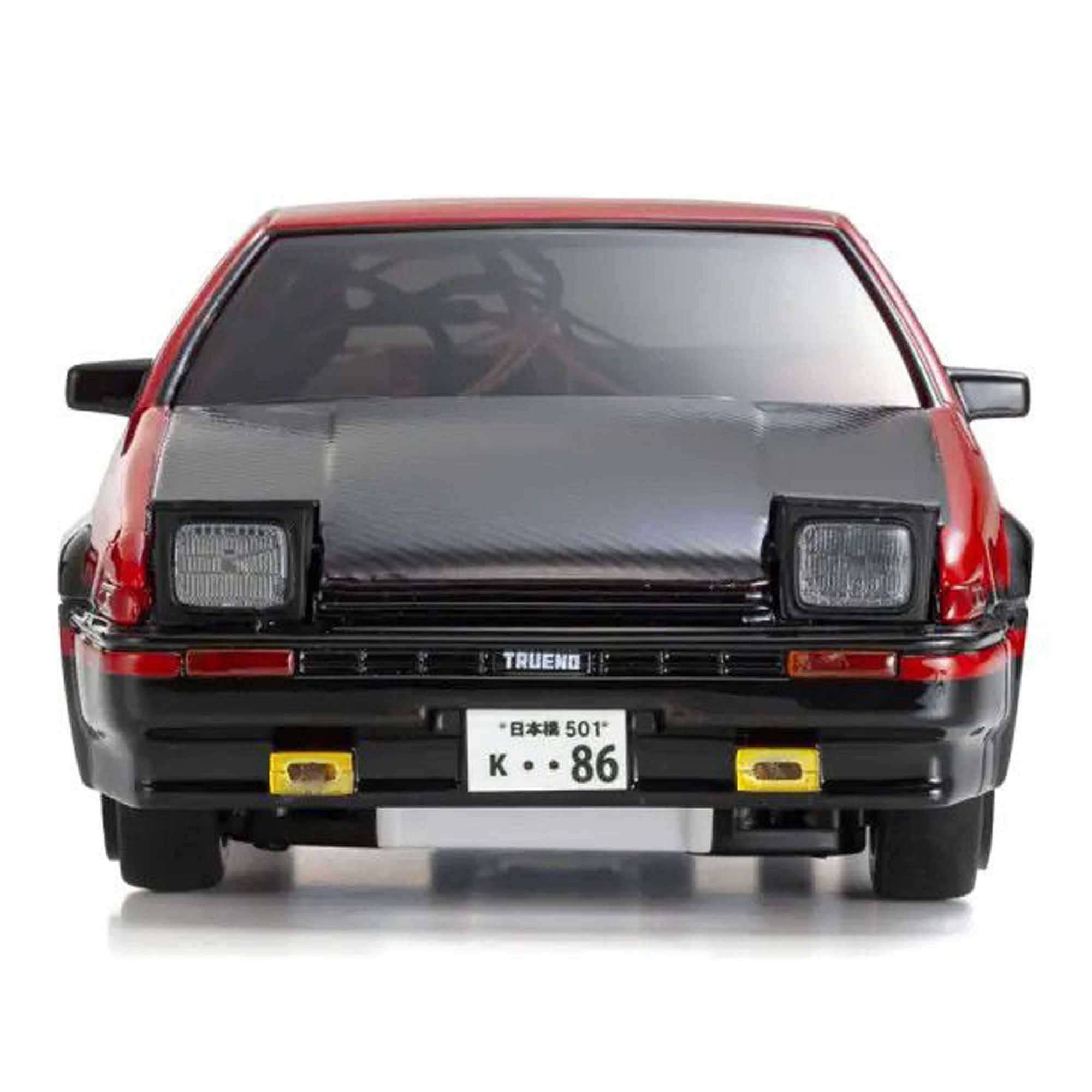 Kyosho 1/28 Toyota Trueno AE86 2WD On-Road First Mini-Z RTR, Red