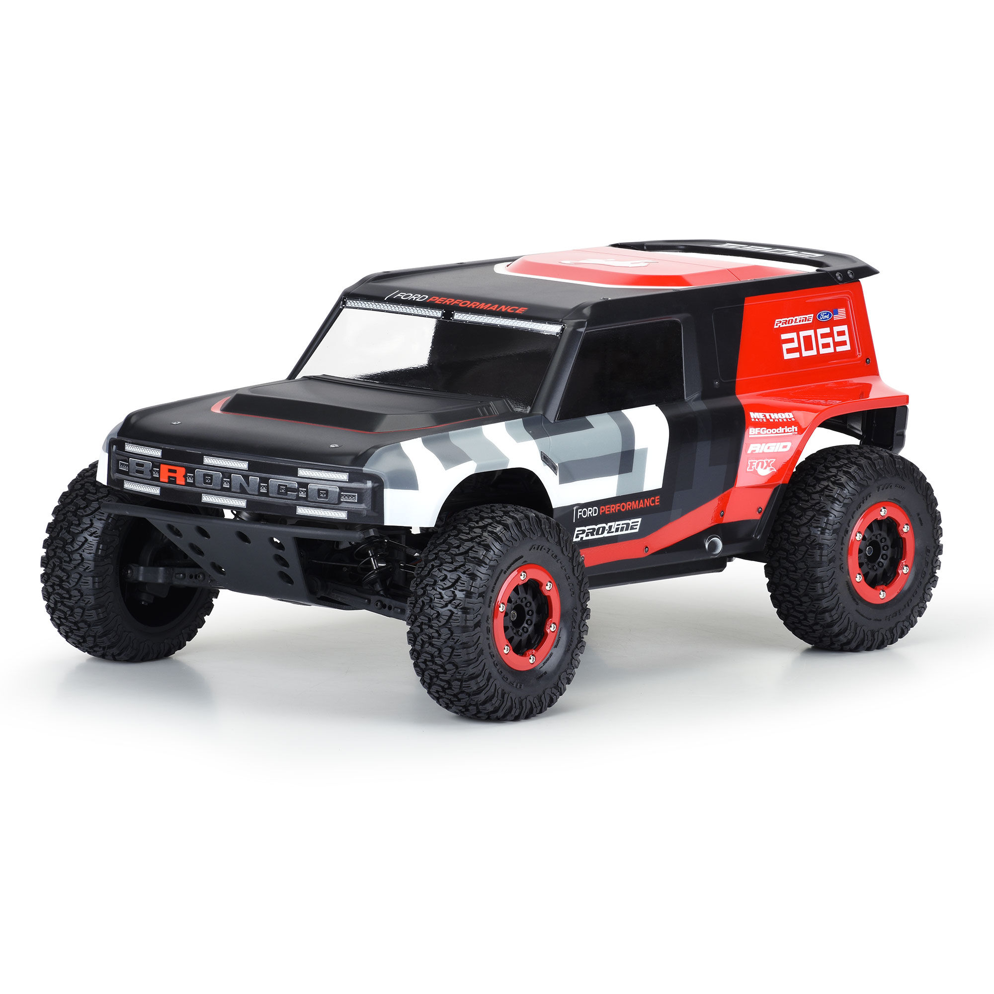Pro-Line Racing 1/10 Ford Bronco R Clear Body: Short Course