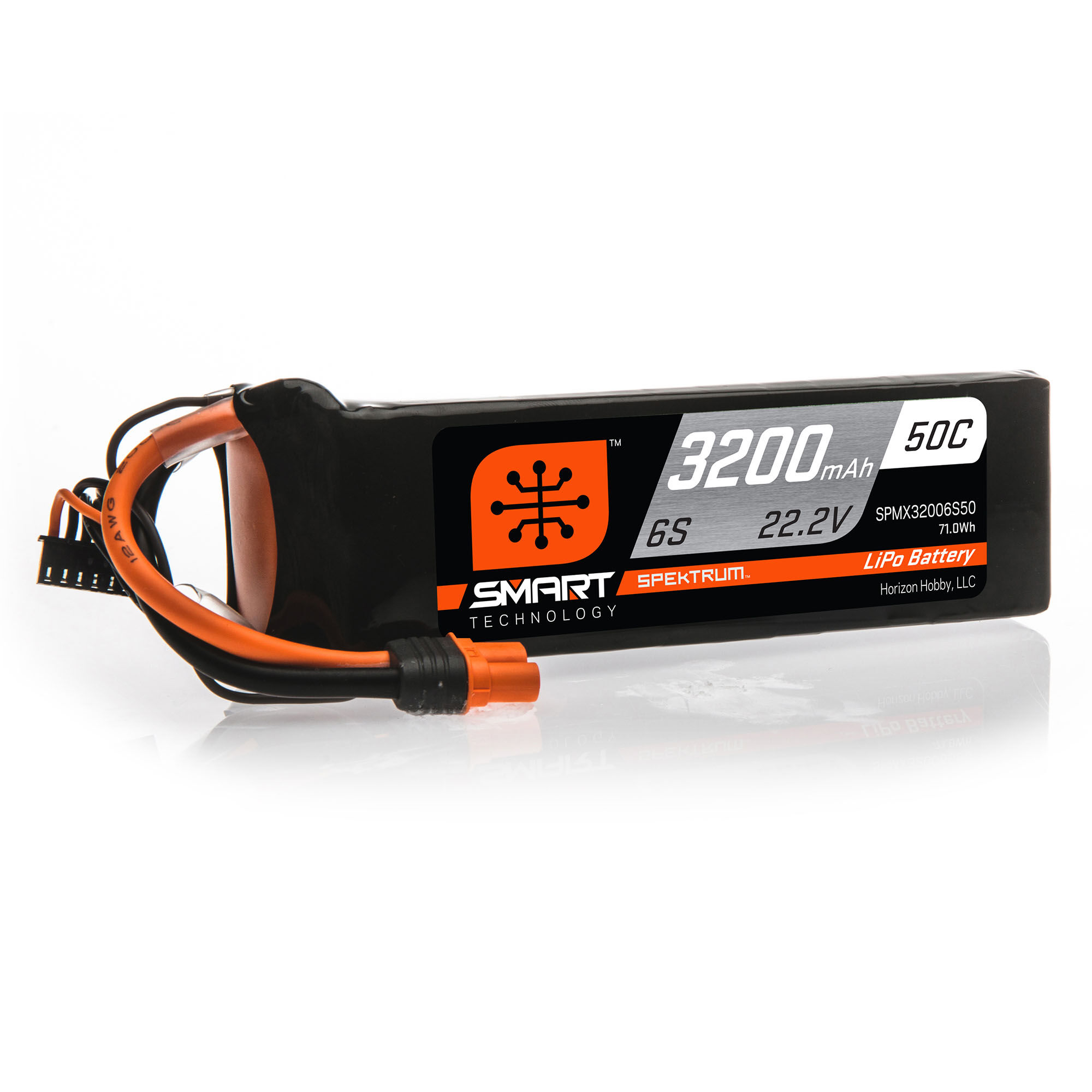 Spektrum Accessories 22.2V 3200mAh 6S 50C Smart LiPo Battery: IC5