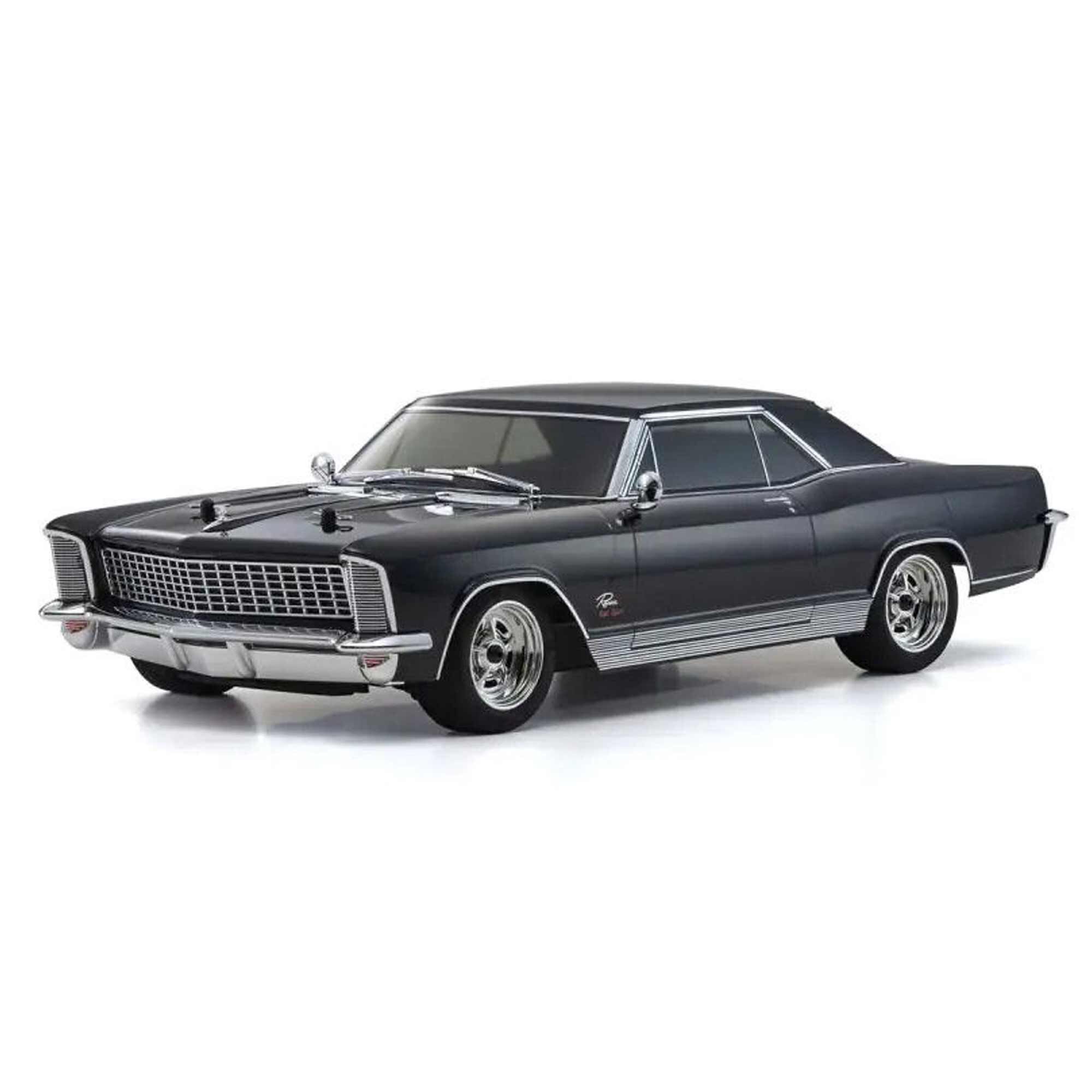 Kyosho 1/10 1965 Buick Riviera Fazer Mk2 FZ02L Brushed 4x4 On-Road Touring RTR, Regal Black