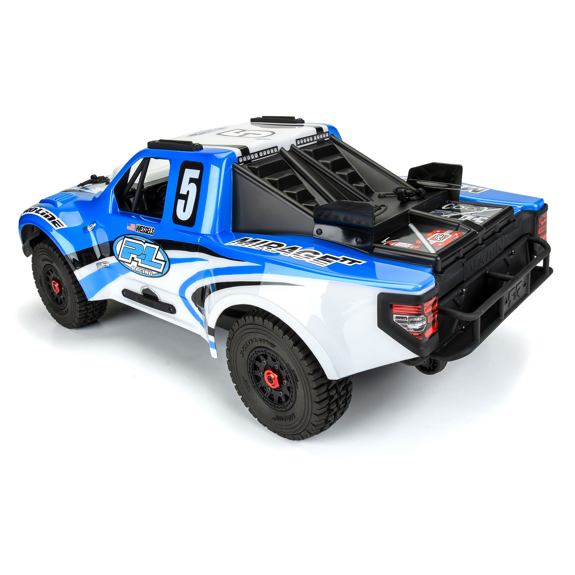 Pro-Line Racing 1/8 Pre-Cut 1997 Ford F-150 Trophy Truck Clear Body: Mojave 4S