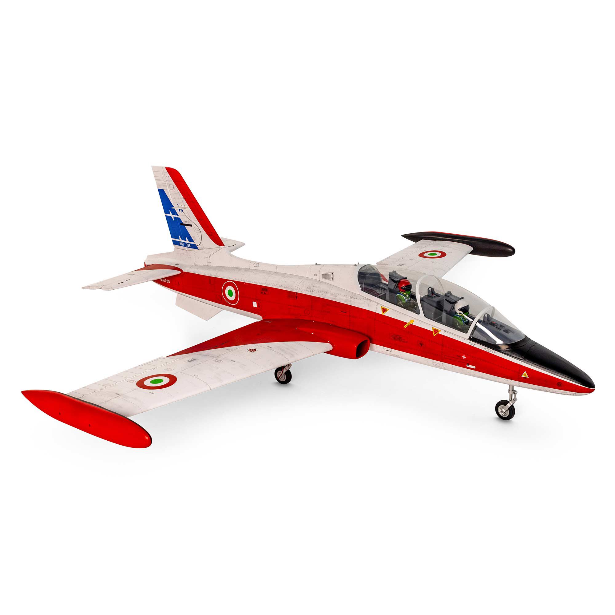 Hangar 9 Aermacchi MB-339 60-86N Scale Military Turbine Jet ARF, 84" with KingTech K-86G4+ Turbine Combo
