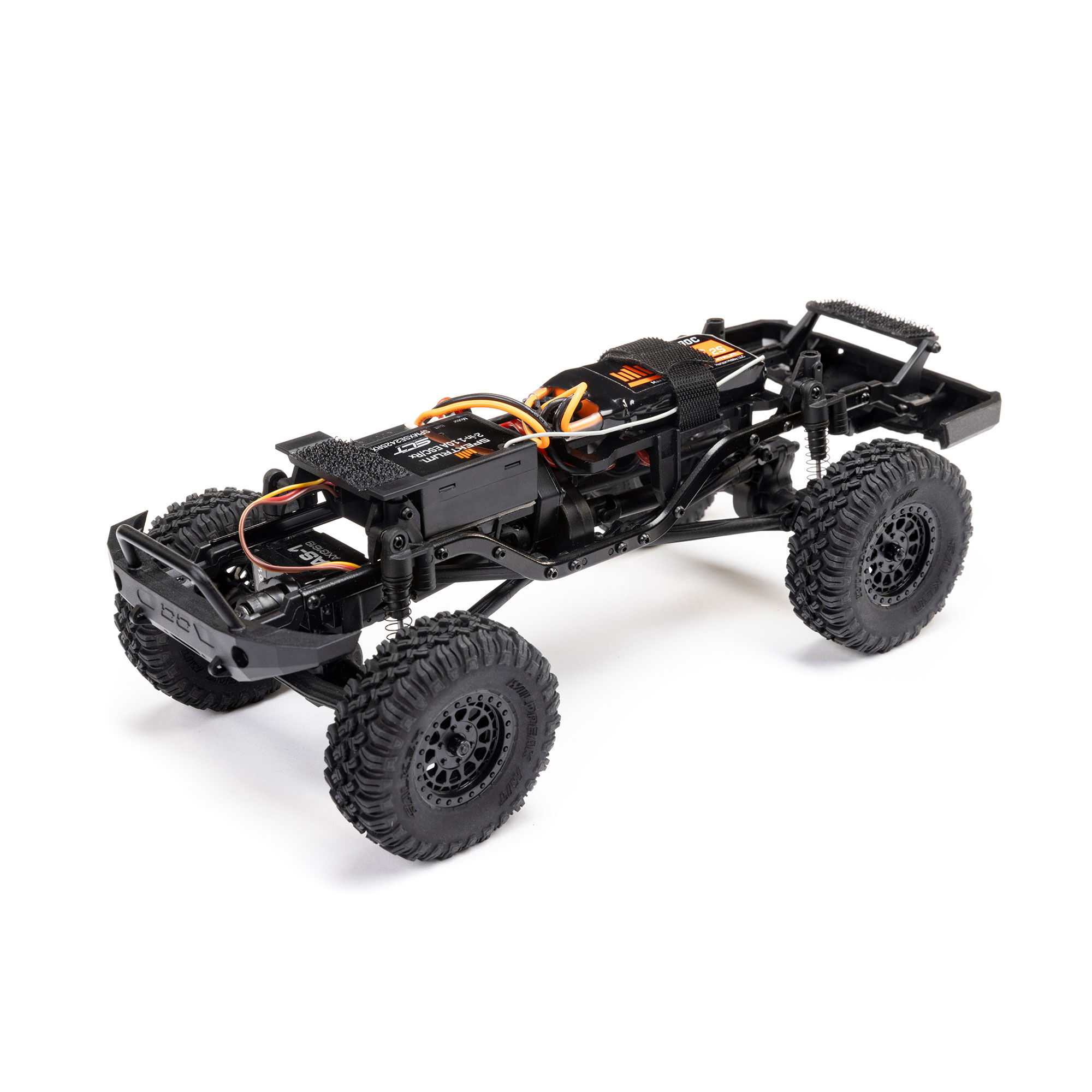 Axial 1/24 SCX24 Base Camp 4X4 RTR Brushed Rock Crawler (Battery & Charger Included), Blue
