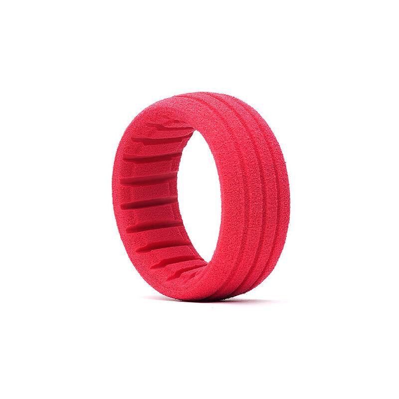AKA PRODUCTS, INC. 1/8 Impact Soft Long Wear Tires, Red Inserts (2): Buggy