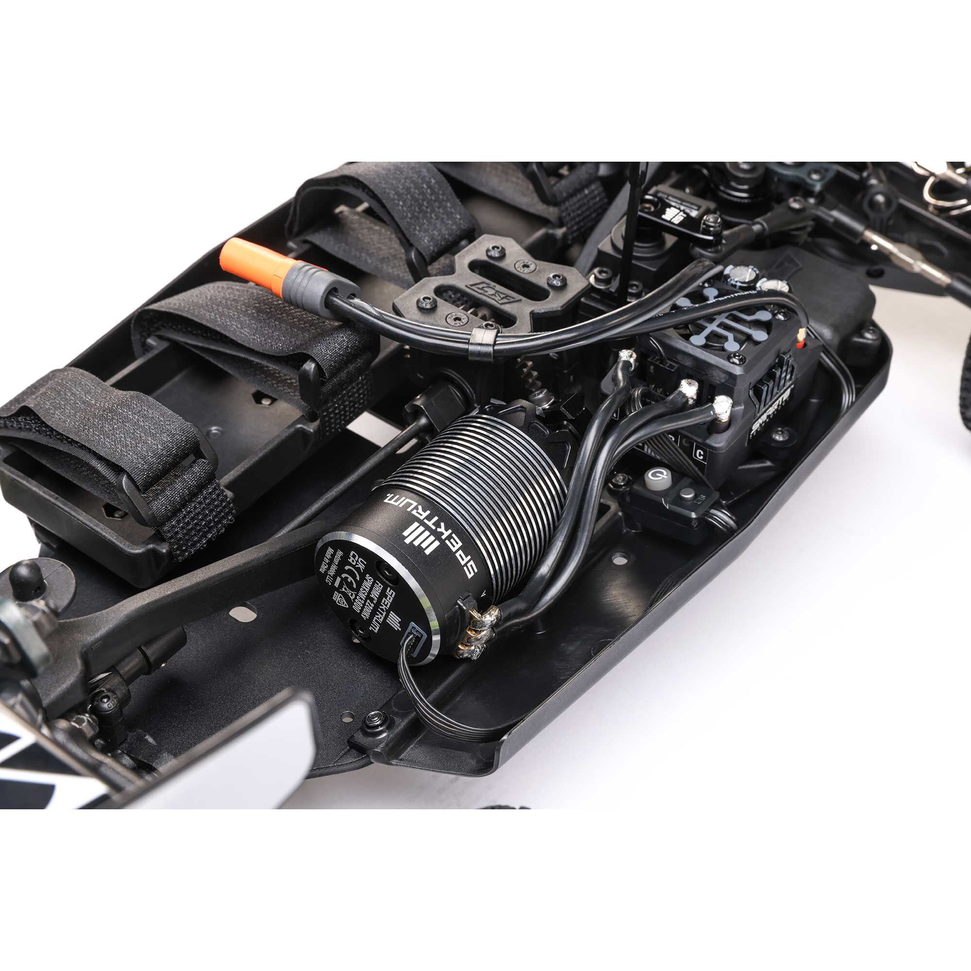 Losi 1/8 8IGHT-XE 4S 4X4 RTR Brushless Race Buggy, Clear