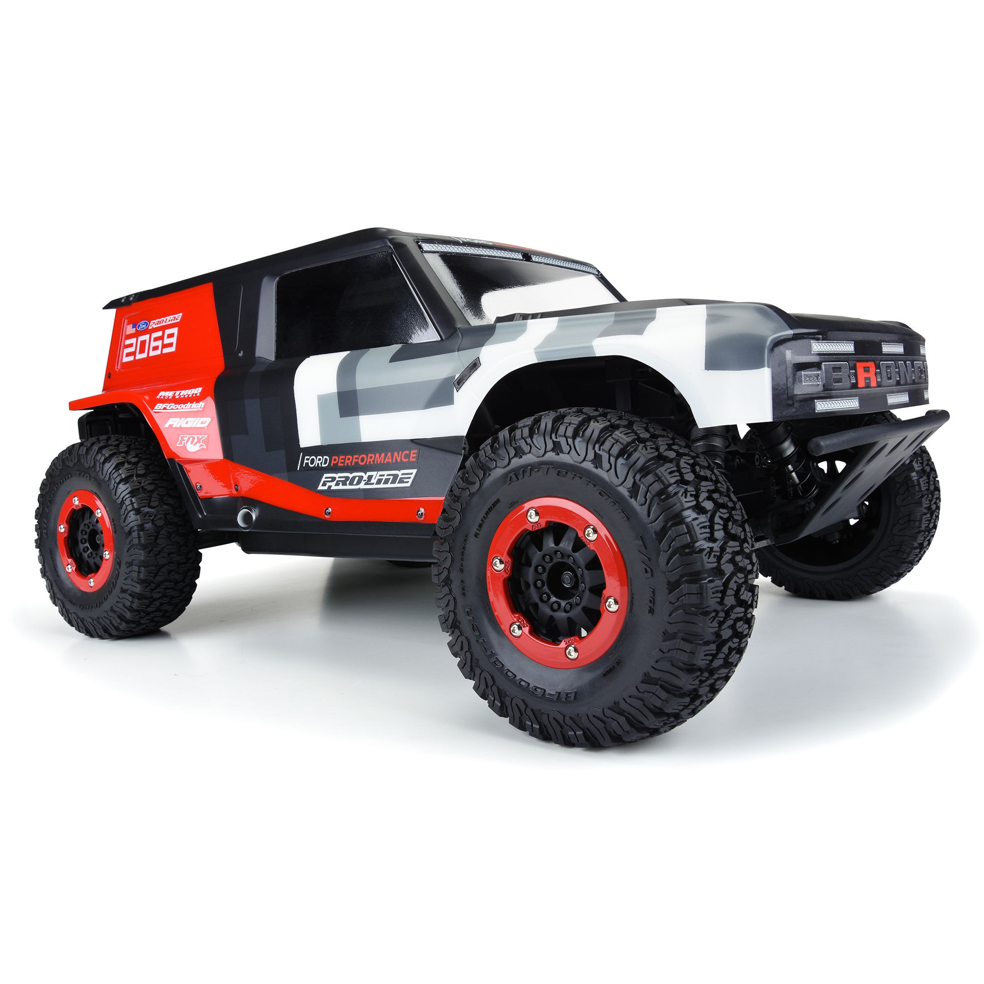 Pro-Line Racing 1/10 Ford Bronco R Clear Body: Short Course