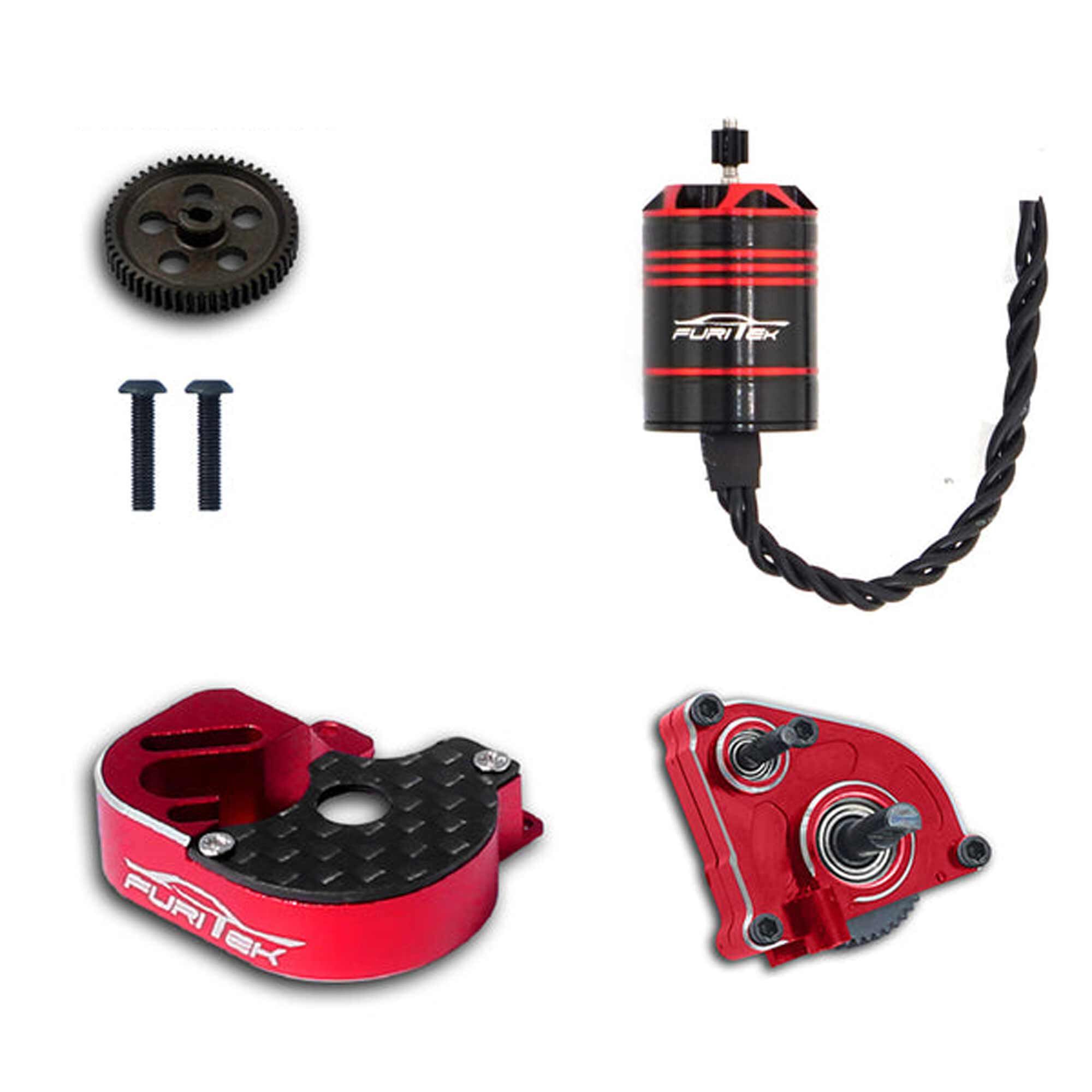 Furitek Micro Stellar Transmission with Cedar Inrunner Brushless Motor: SCX24