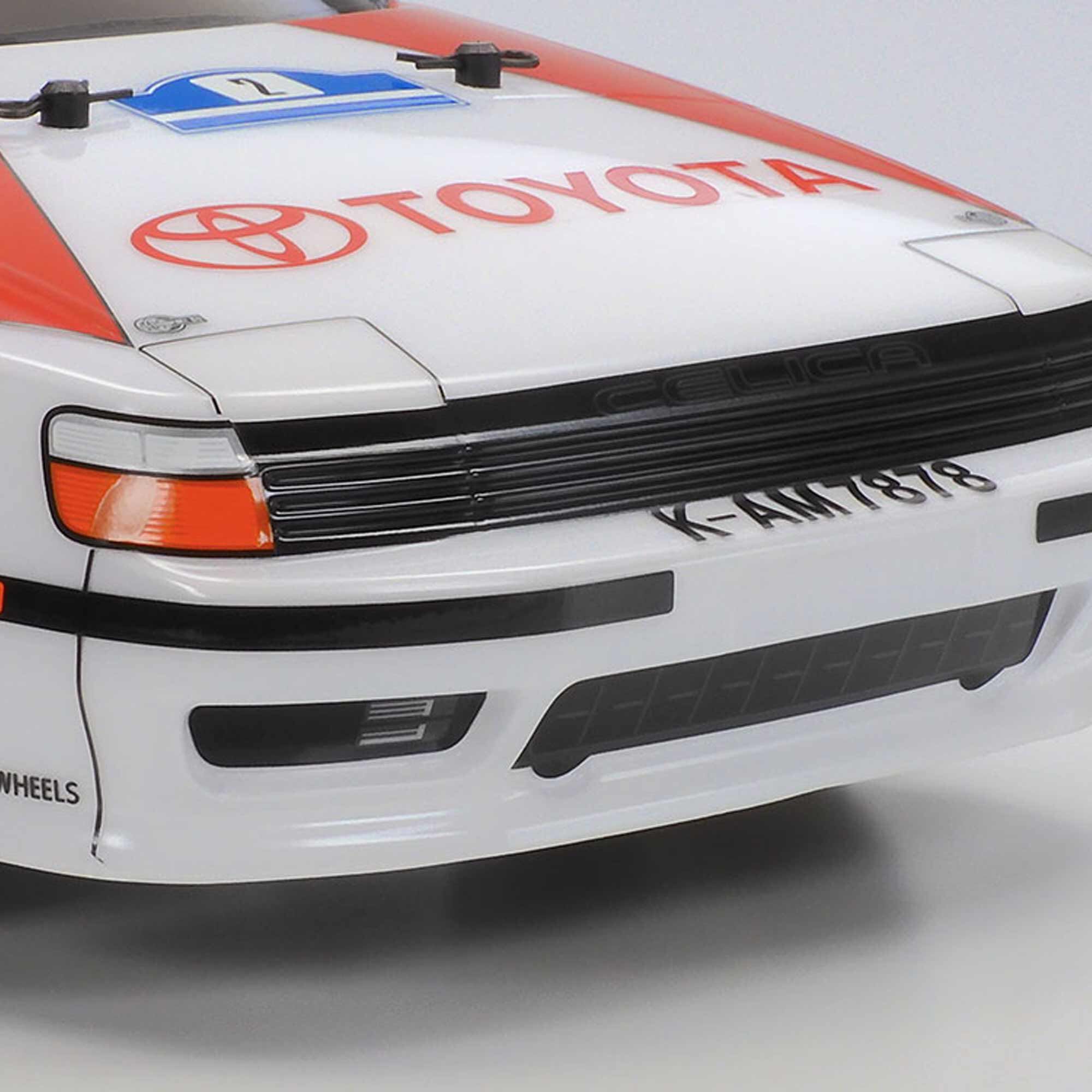 Tamiya 1/10 Toyota Celica GT-Four TT-02 4x4 On-Road Touring Kit, Painted Body